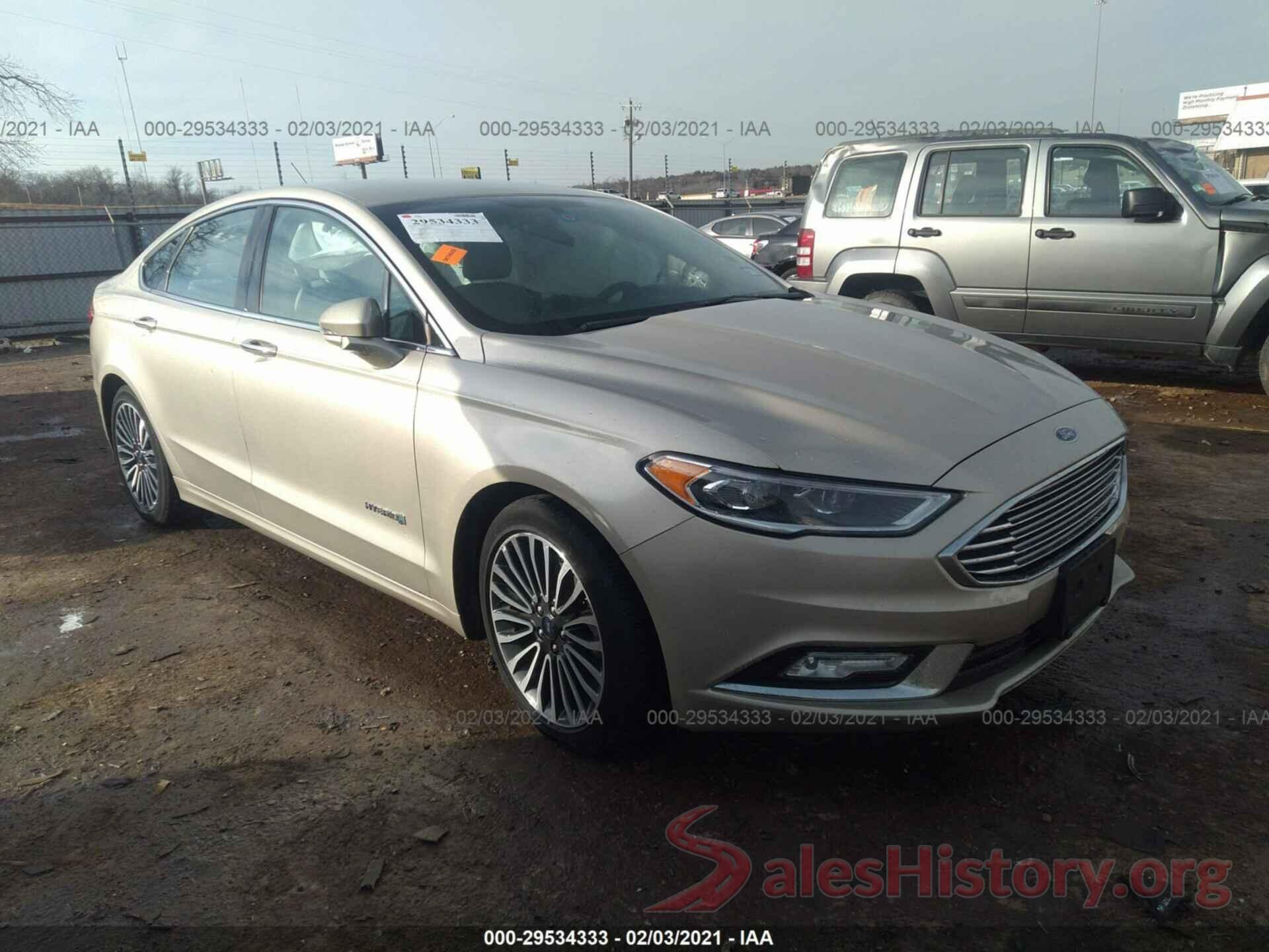 3FA6P0RU8JR243350 2018 FORD FUSION HYBRID