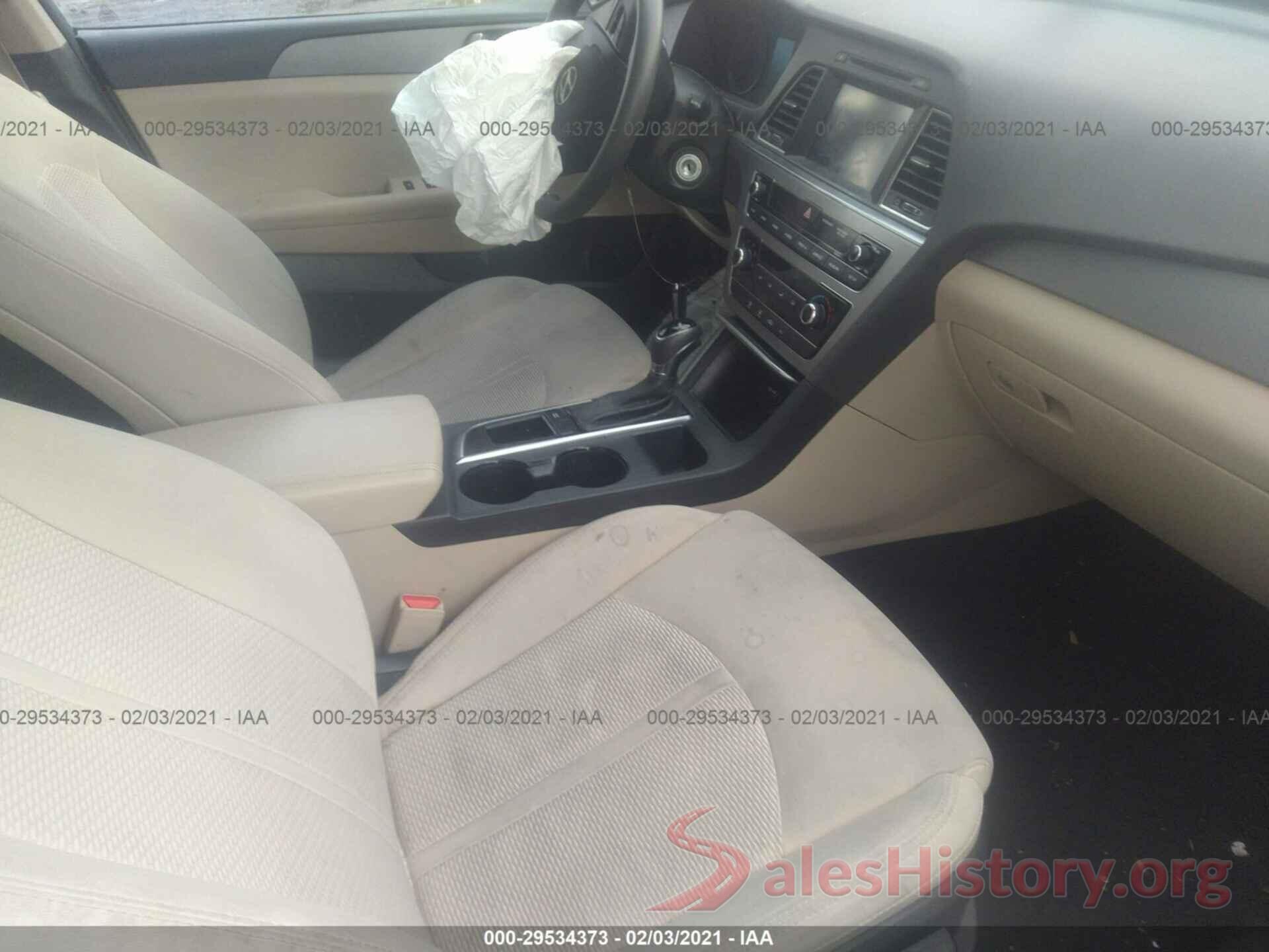 5NPE24AF0GH310298 2016 HYUNDAI SONATA