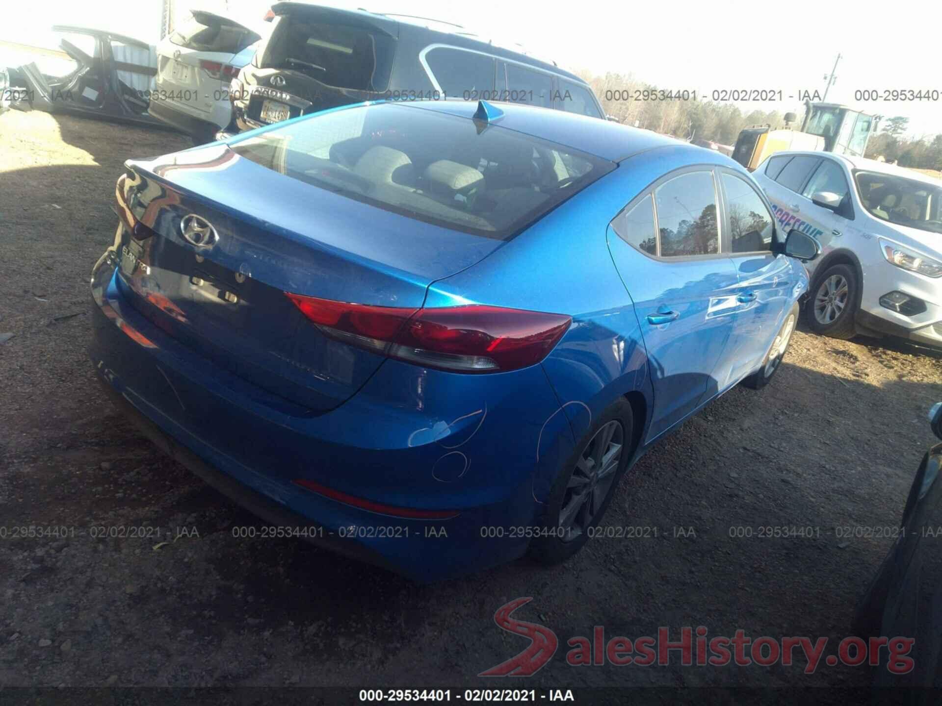 KMHD84LF9JU623964 2018 HYUNDAI ELANTRA