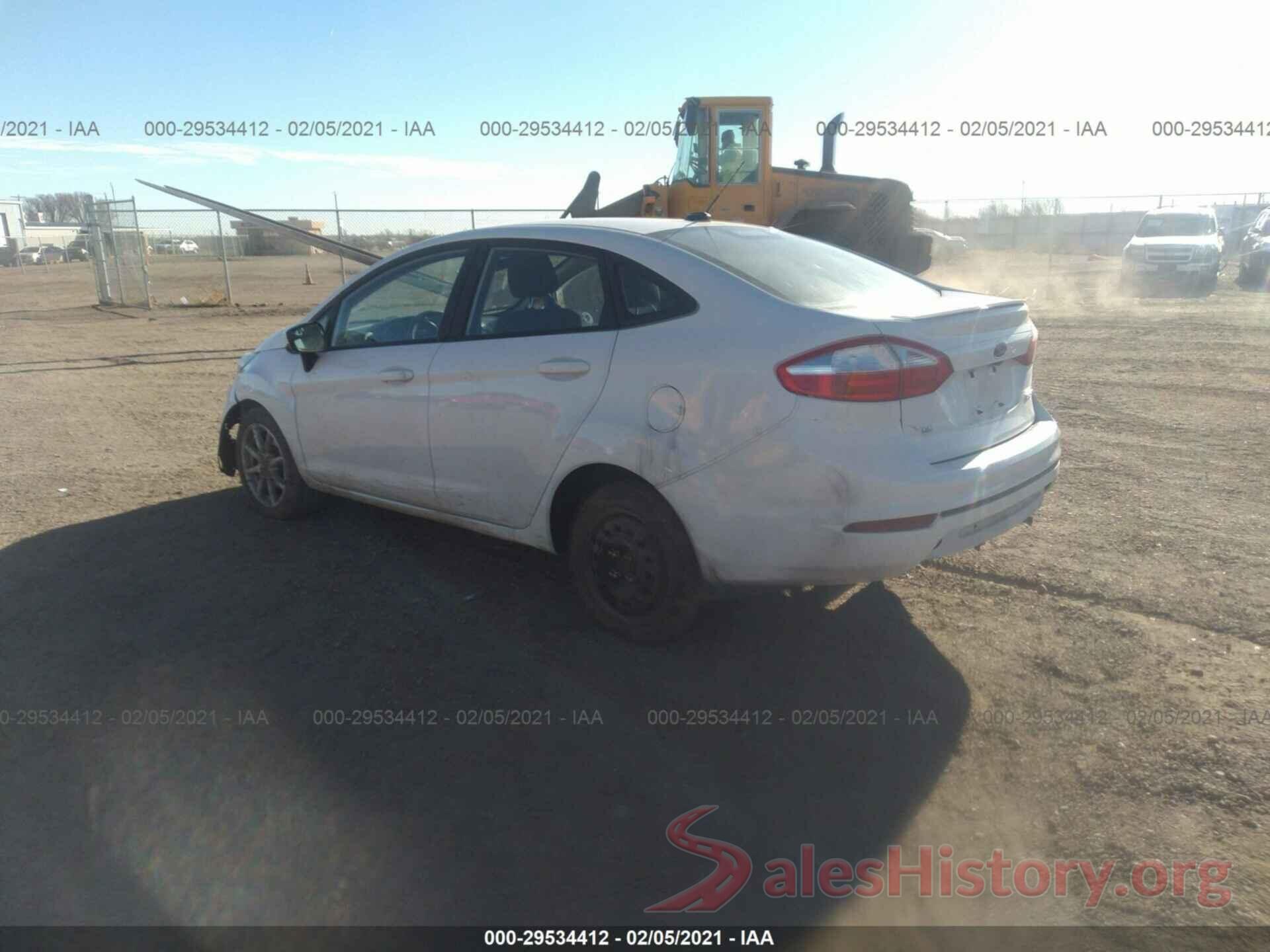 3FADP4BJ0KM106531 2019 FORD FIESTA