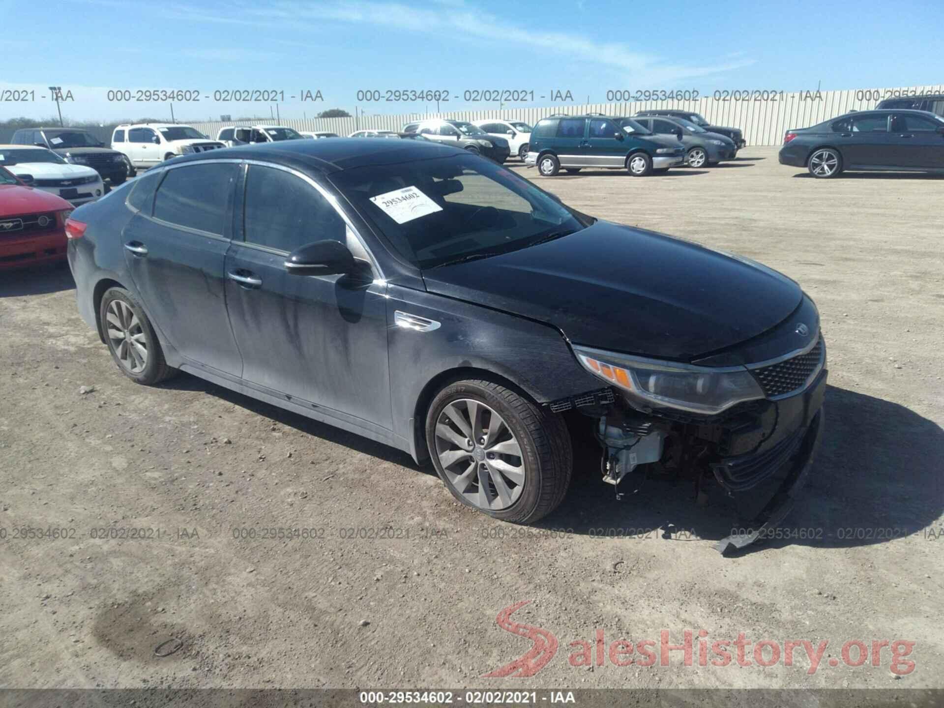 5XXGU4L31GG069241 2016 KIA OPTIMA