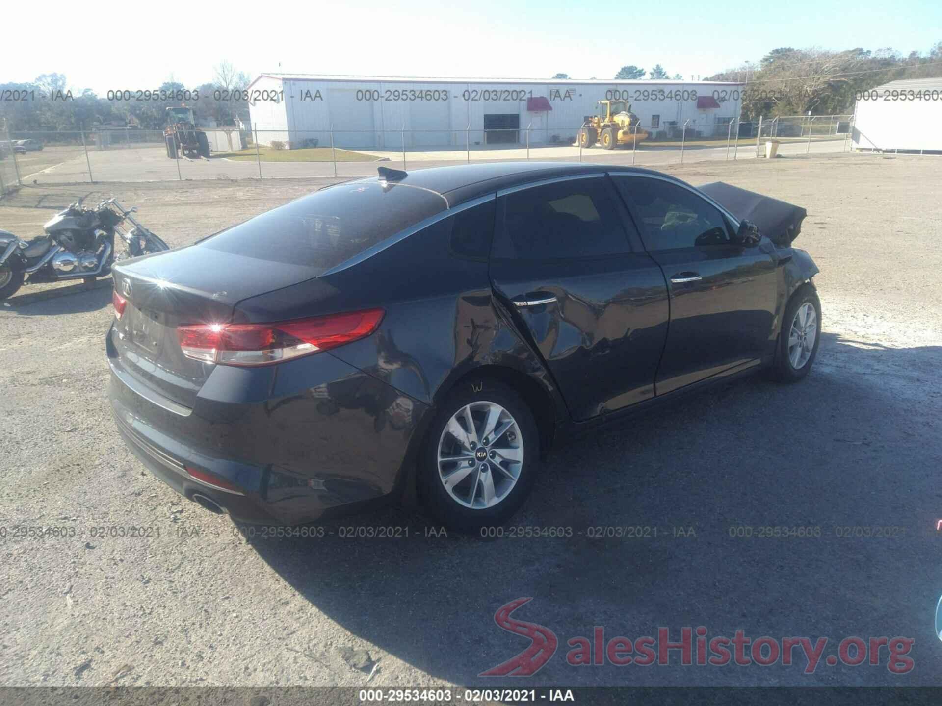 KNAGT4L32J5212161 2018 KIA OPTIMA