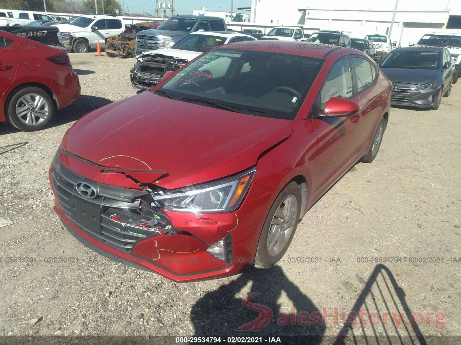 5NPD84LF1LH578858 2020 HYUNDAI ELANTRA