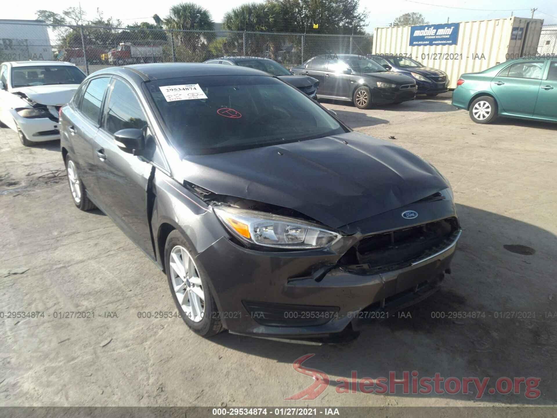 1FADP3F29GL207444 2016 FORD FOCUS