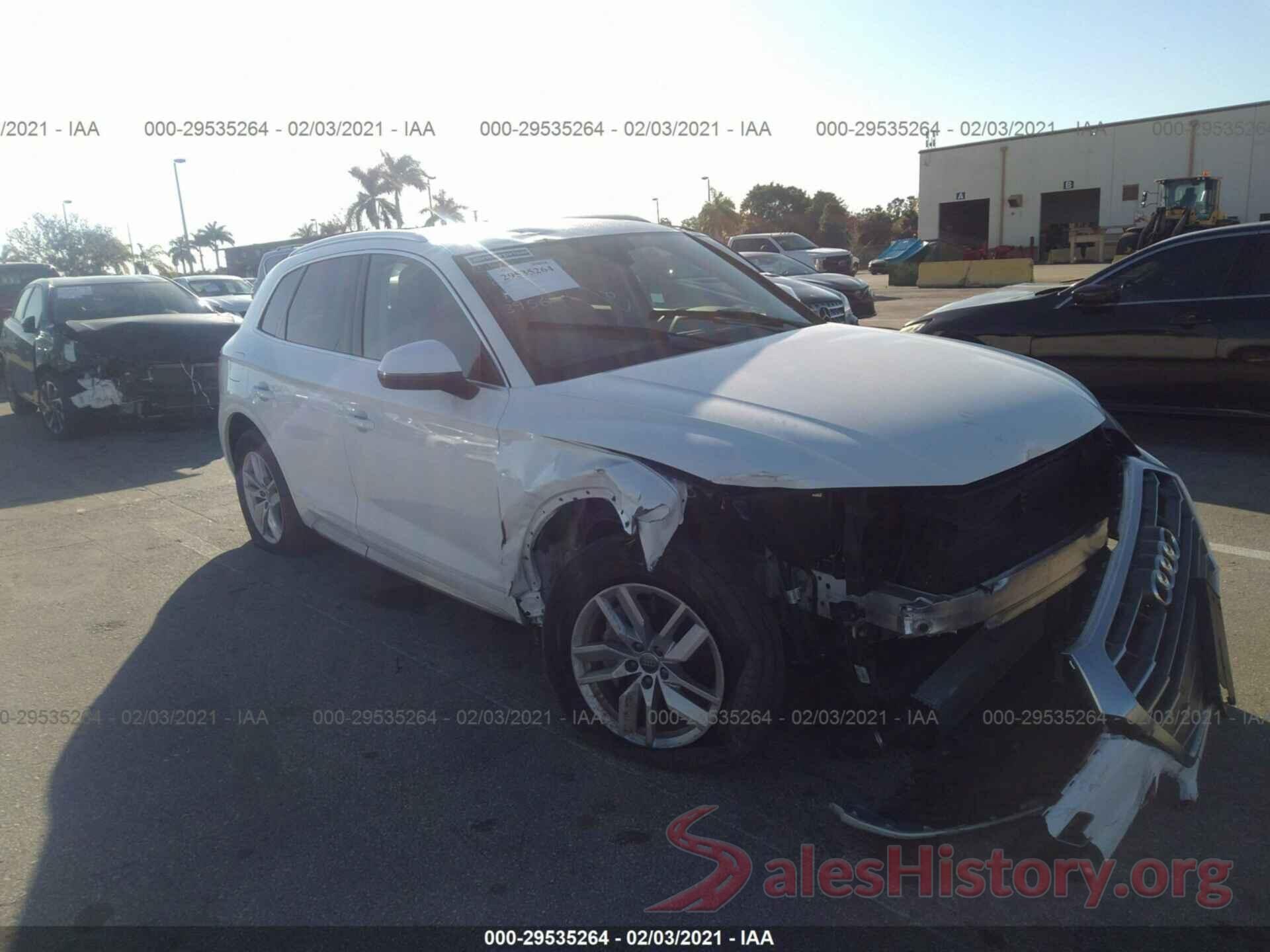 WA1ANAFY6L2023956 2020 AUDI Q5