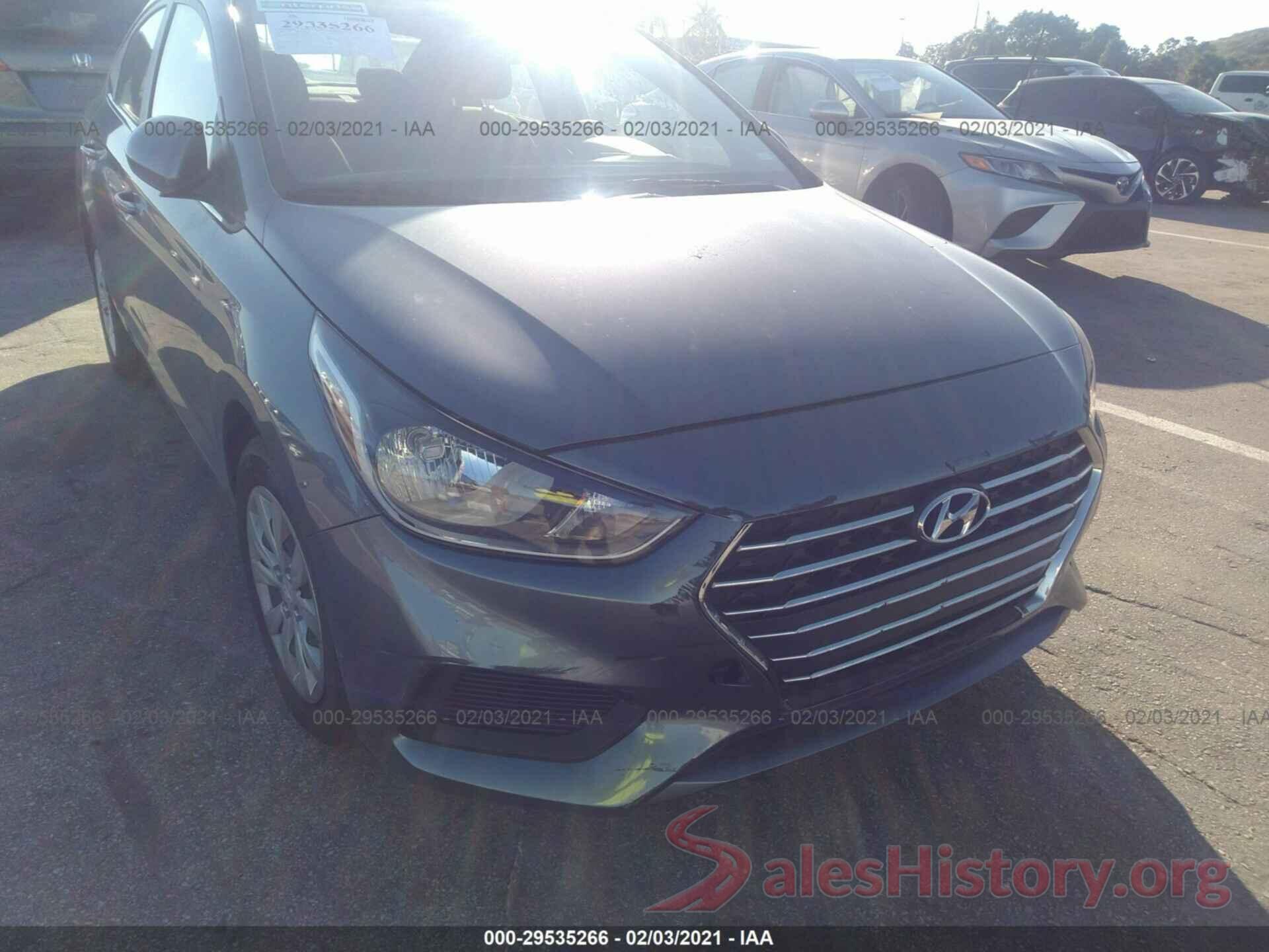 3KPC24A6XLE099844 2020 HYUNDAI ACCENT