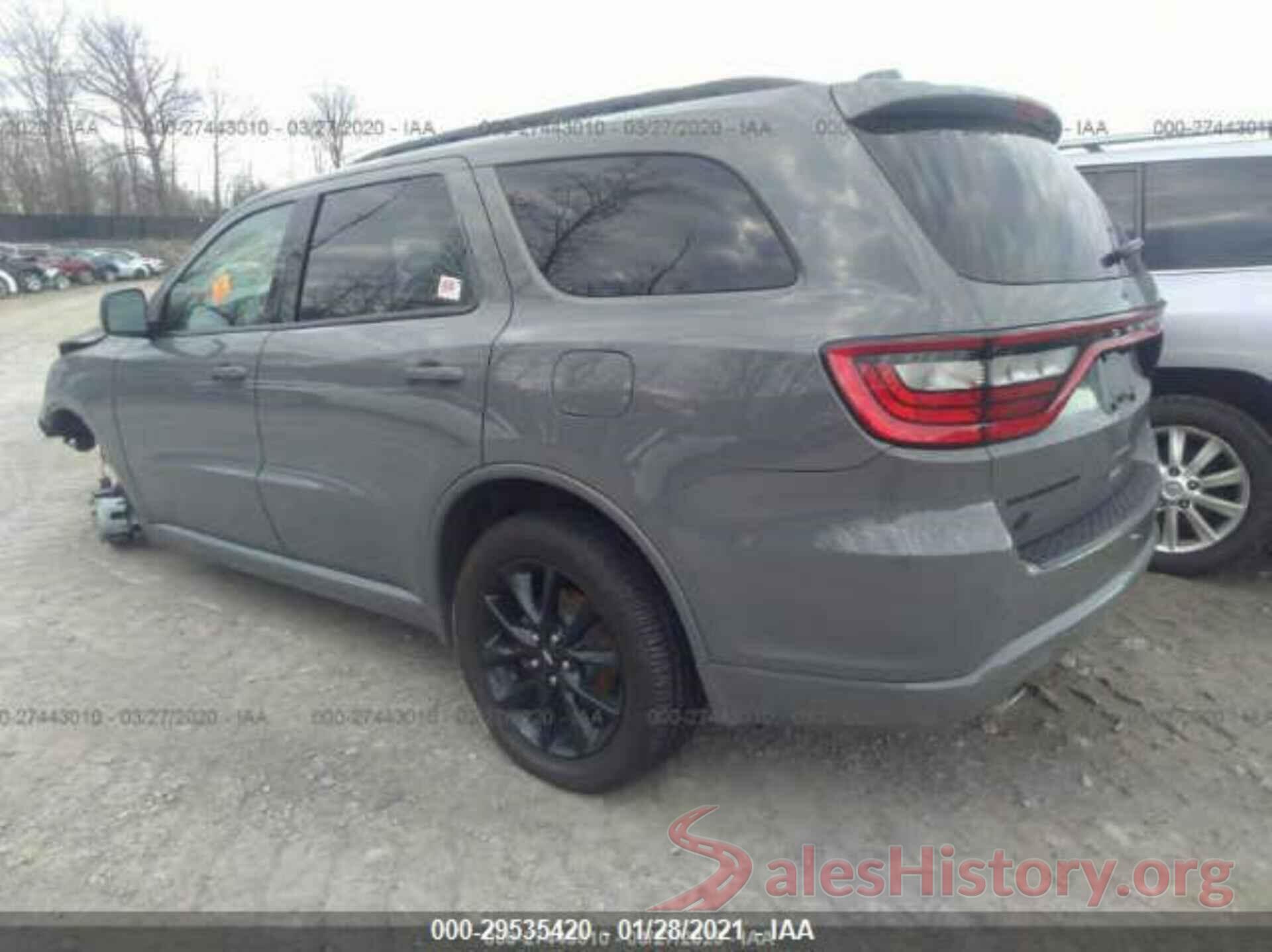 1C4RDJDGXKC833721 2019 DODGE DURANGO