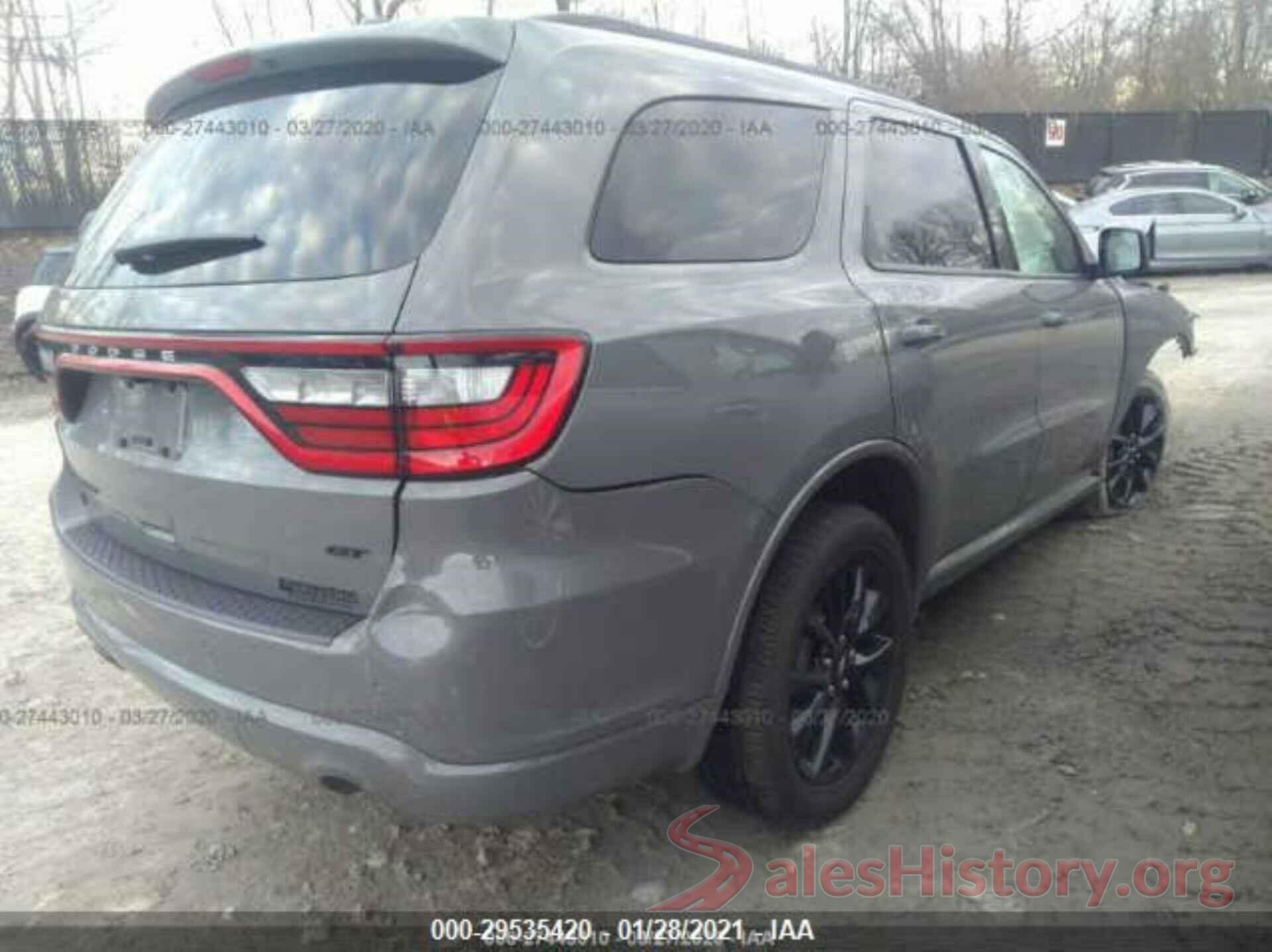 1C4RDJDGXKC833721 2019 DODGE DURANGO