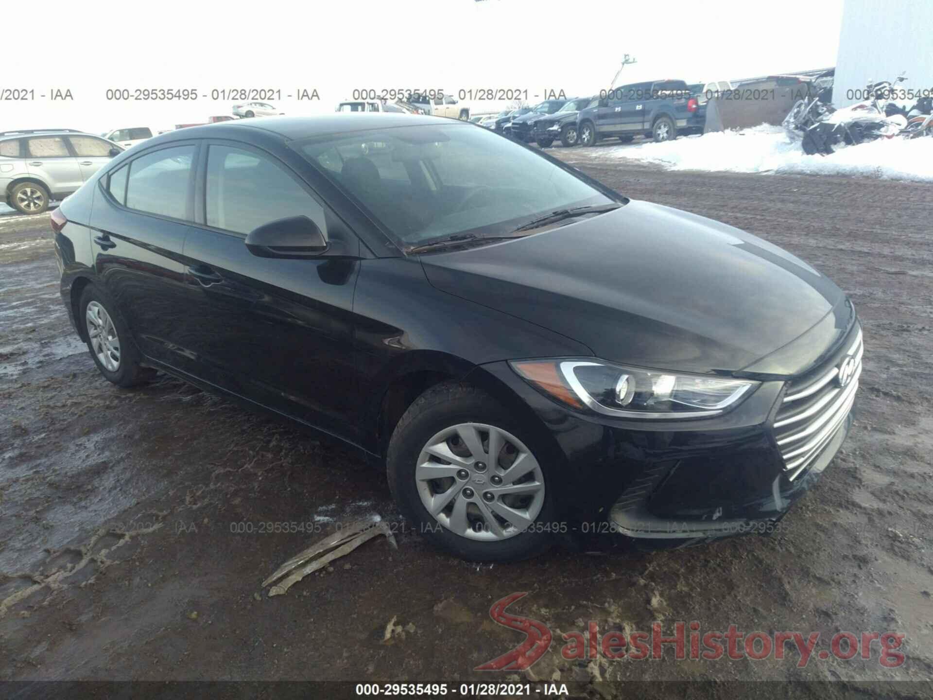 5NPD74LF4JH303520 2018 HYUNDAI ELANTRA