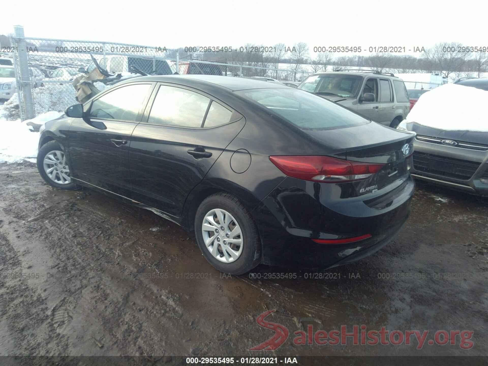 5NPD74LF4JH303520 2018 HYUNDAI ELANTRA