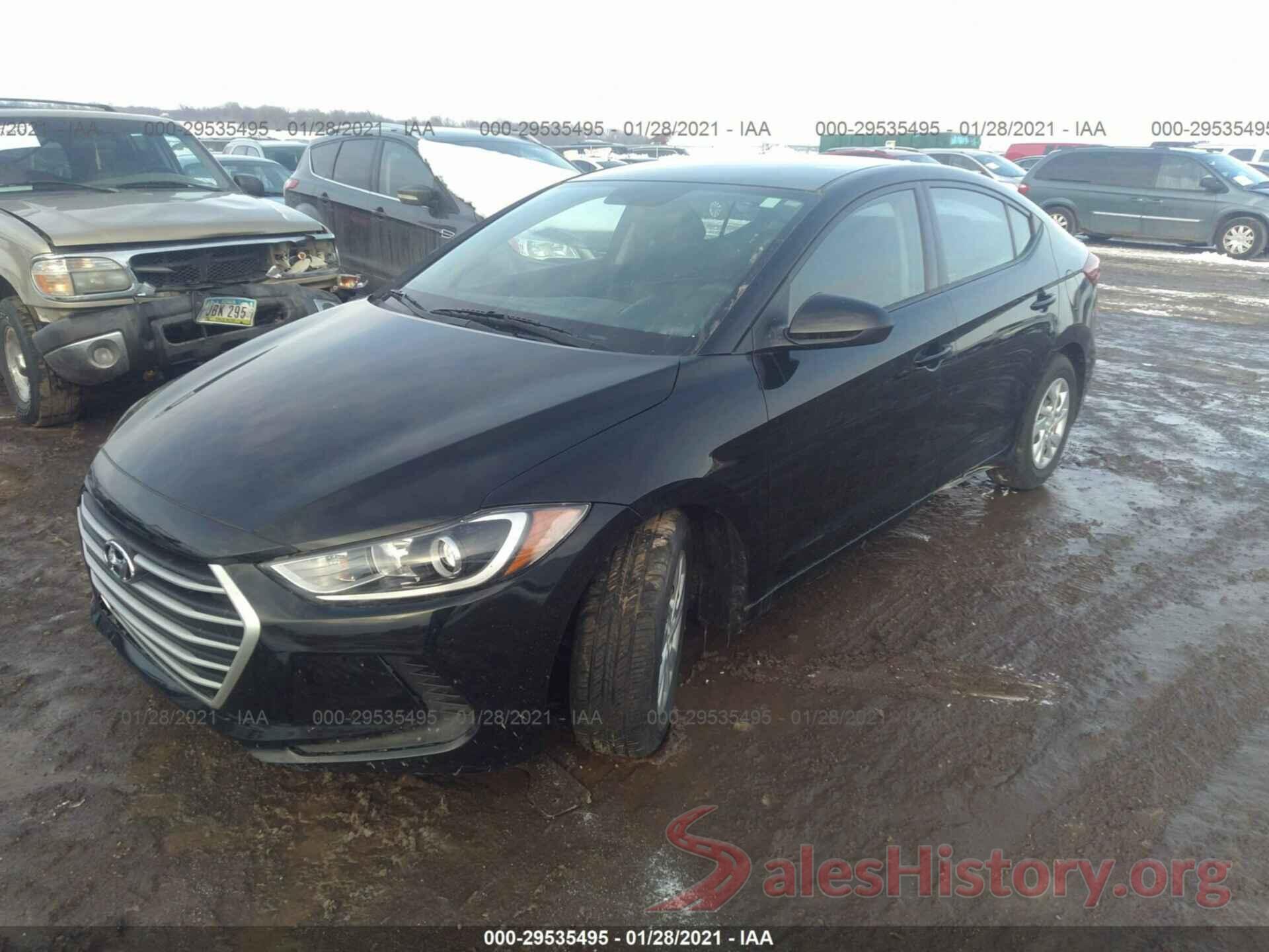 5NPD74LF4JH303520 2018 HYUNDAI ELANTRA