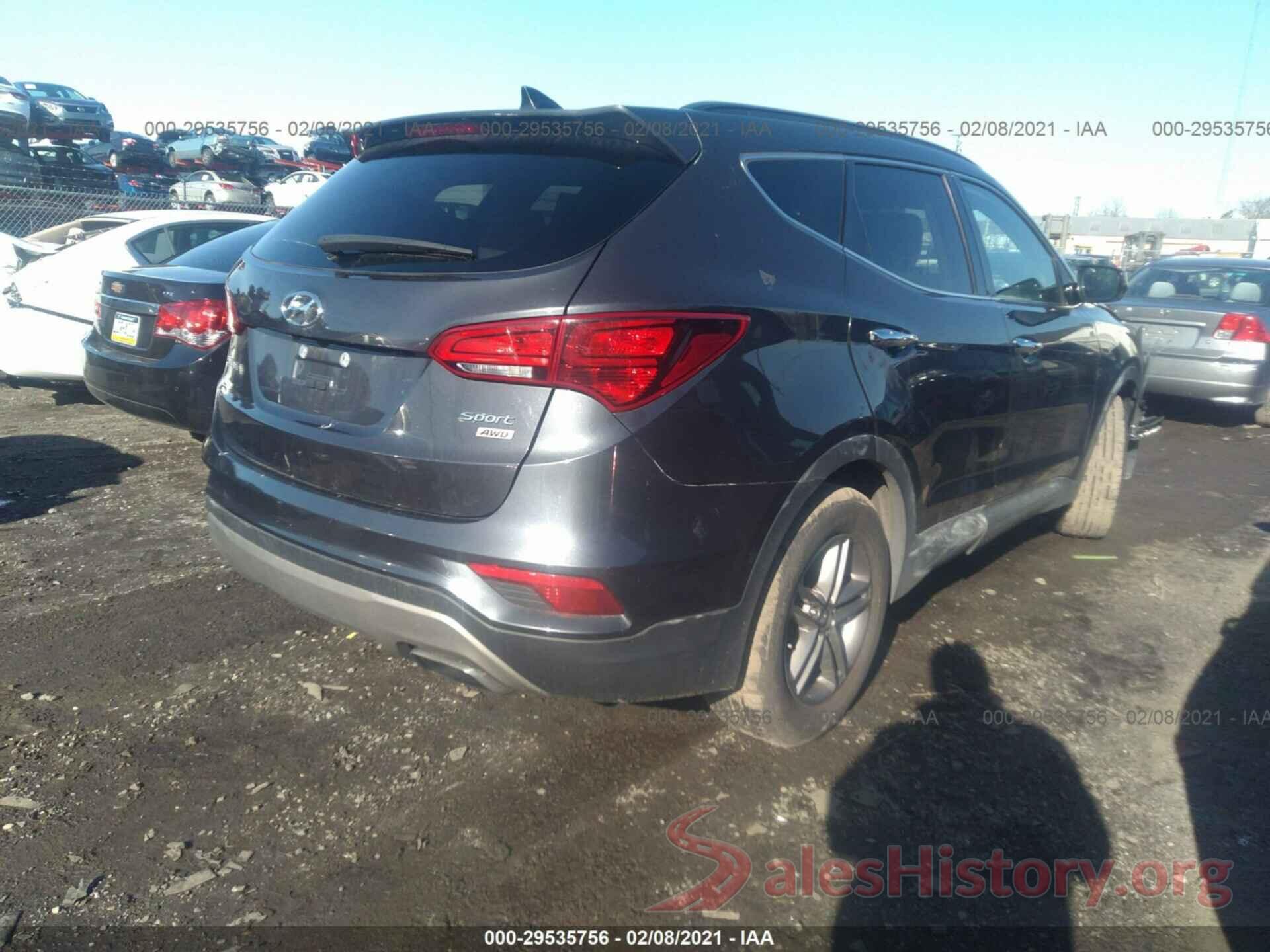 5XYZUDLB6HG498081 2017 HYUNDAI SANTA FE SPORT