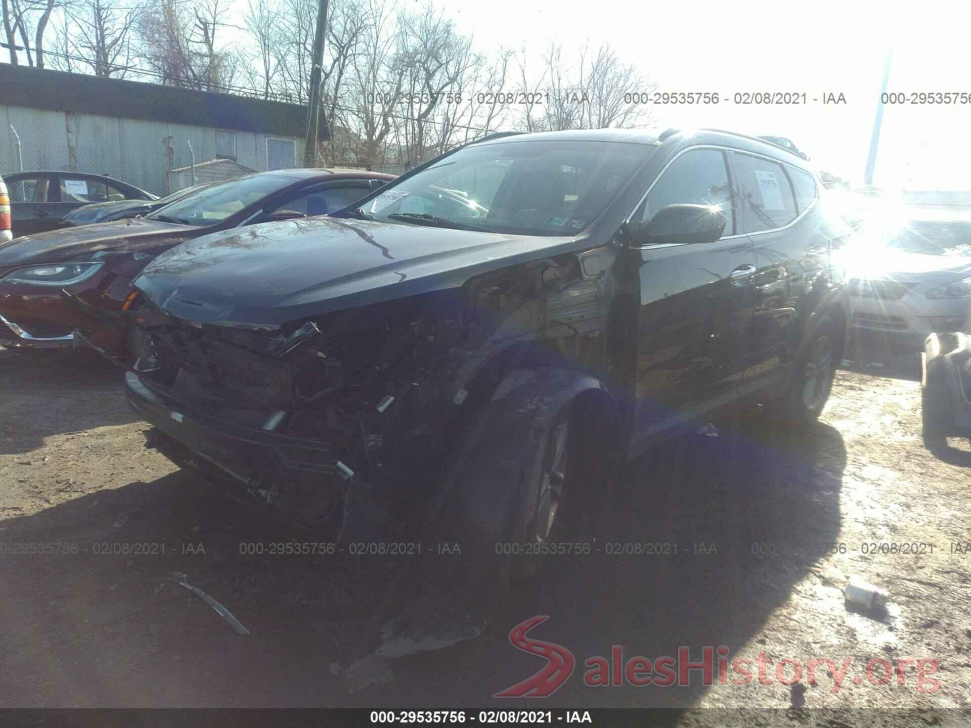 5XYZUDLB6HG498081 2017 HYUNDAI SANTA FE SPORT