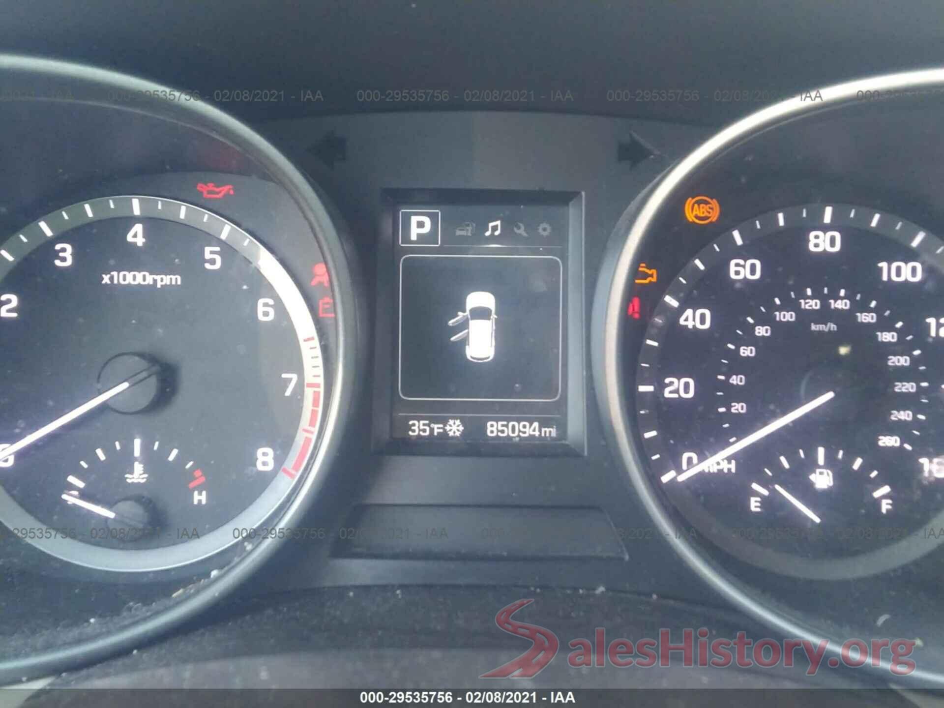 5XYZUDLB6HG498081 2017 HYUNDAI SANTA FE SPORT