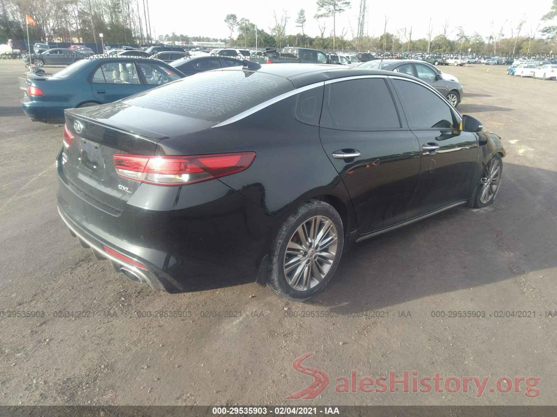 5XXGV4L2XGG121163 2016 KIA OPTIMA