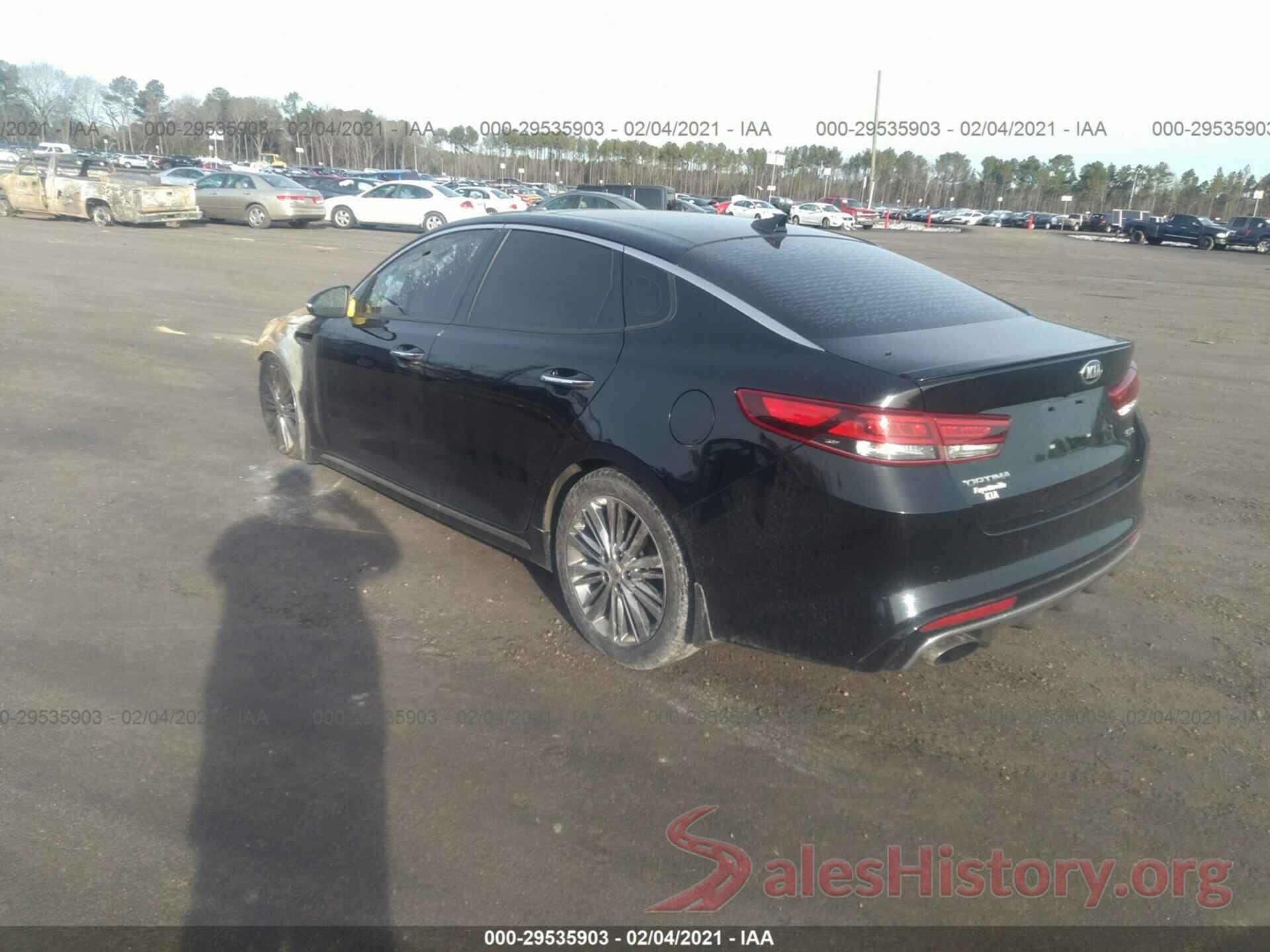 5XXGV4L2XGG121163 2016 KIA OPTIMA