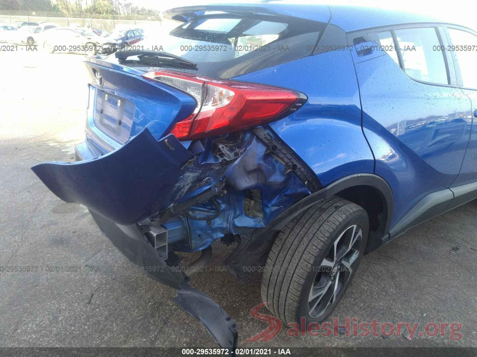 NMTKHMBX0KR085018 2019 TOYOTA C-HR