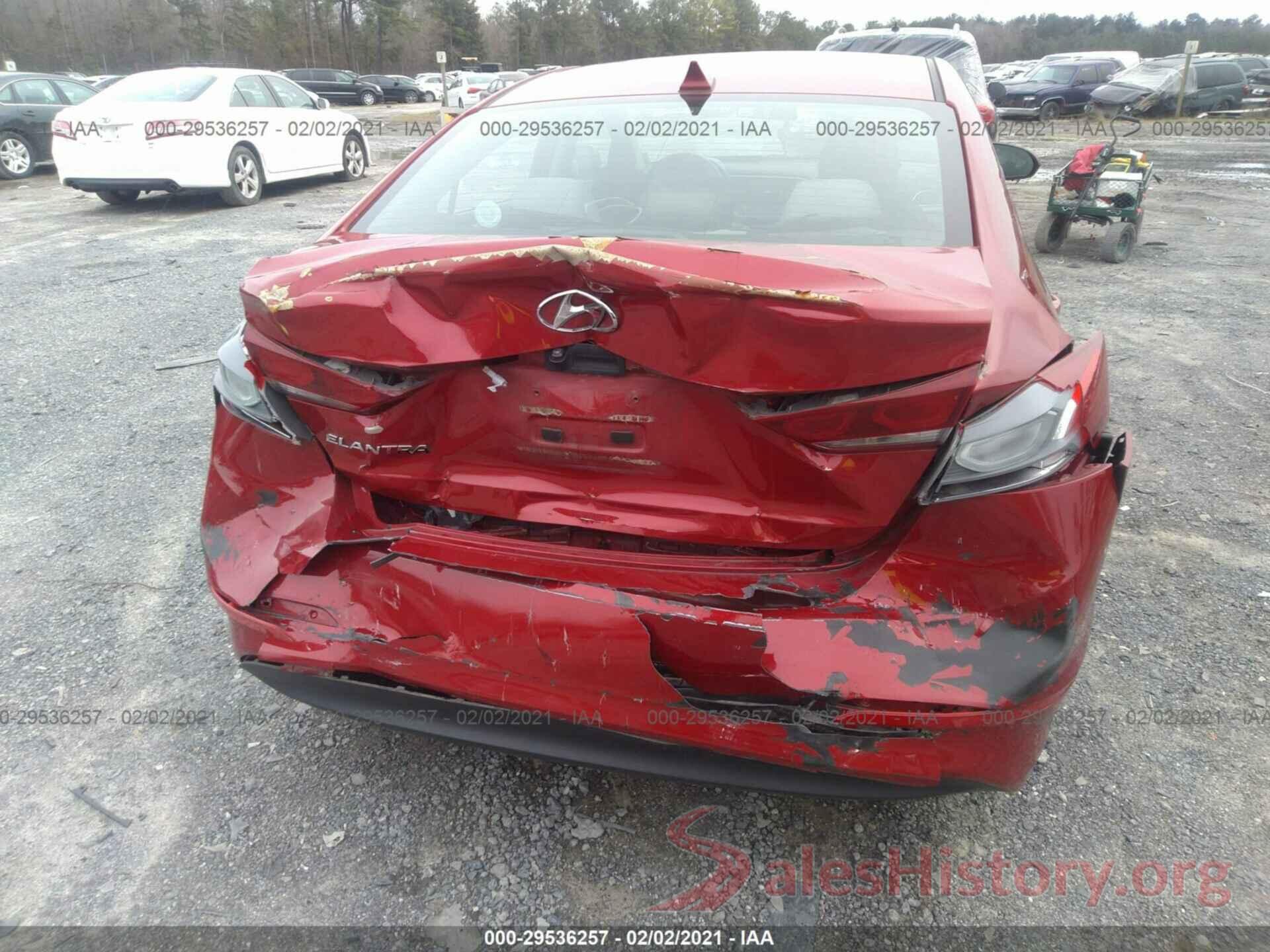 5NPD84LF5JH229487 2018 HYUNDAI ELANTRA