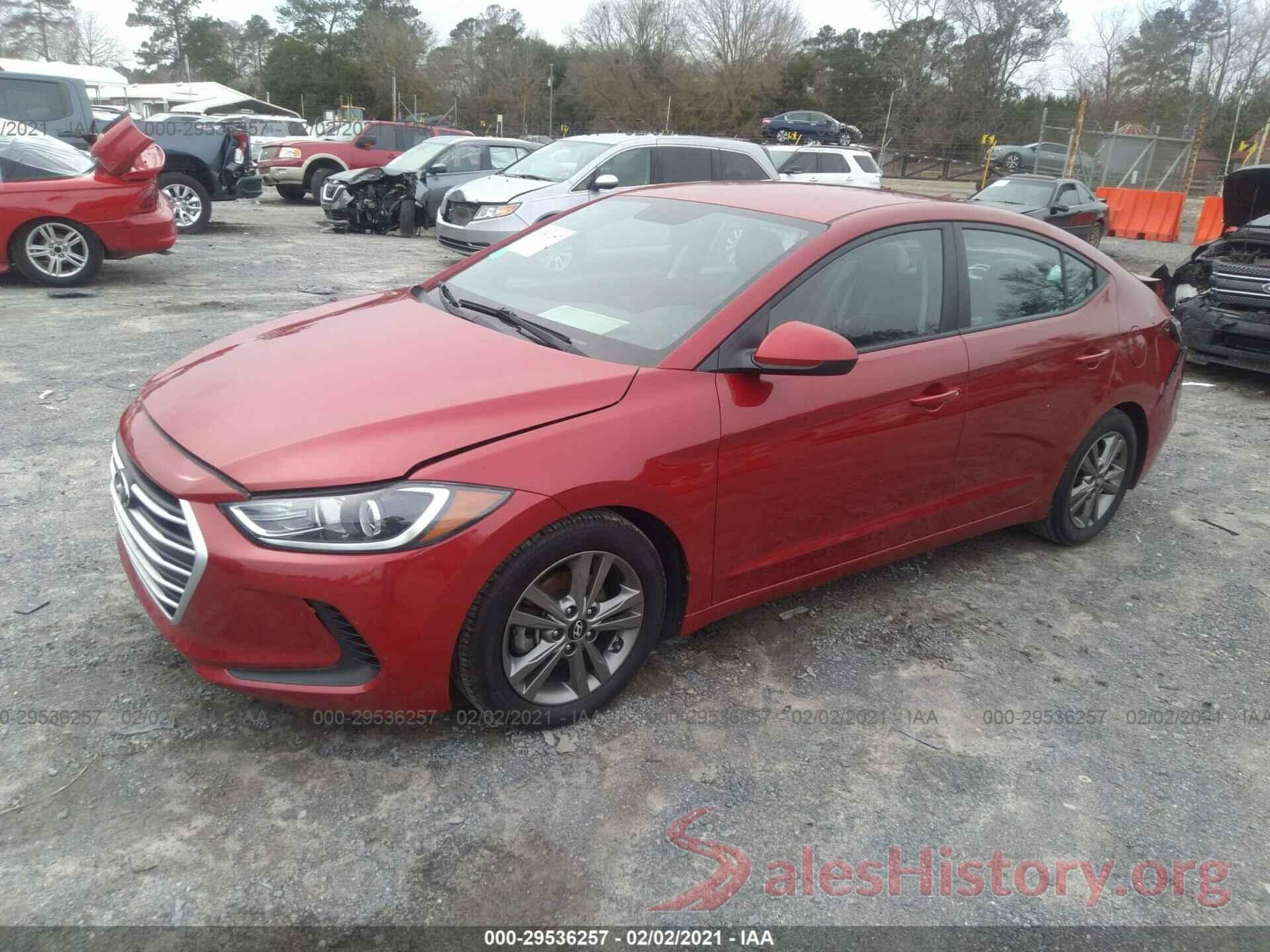 5NPD84LF5JH229487 2018 HYUNDAI ELANTRA