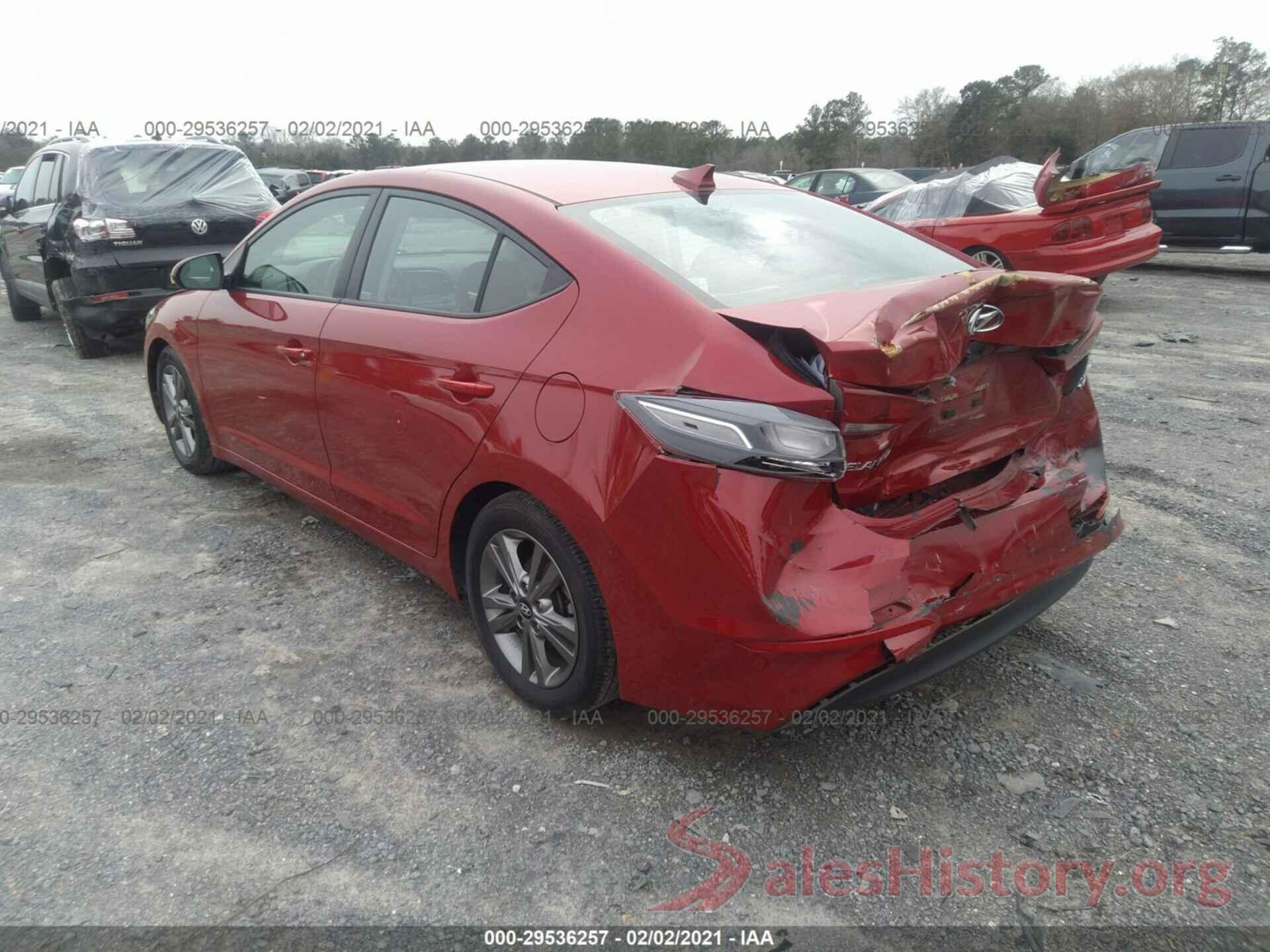 5NPD84LF5JH229487 2018 HYUNDAI ELANTRA