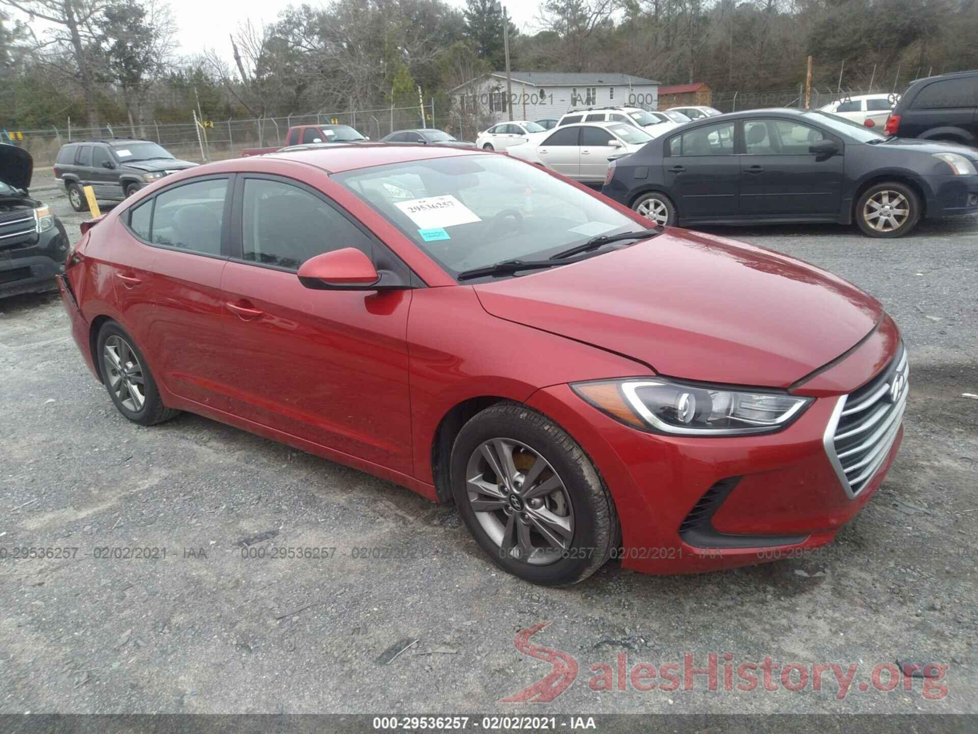 5NPD84LF5JH229487 2018 HYUNDAI ELANTRA