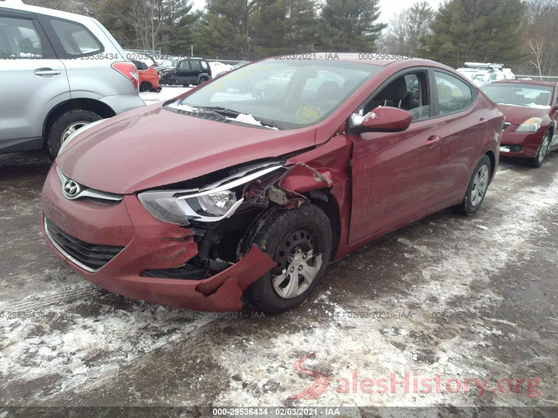 5NPDH4AE1GH793379 2016 HYUNDAI ELANTRA