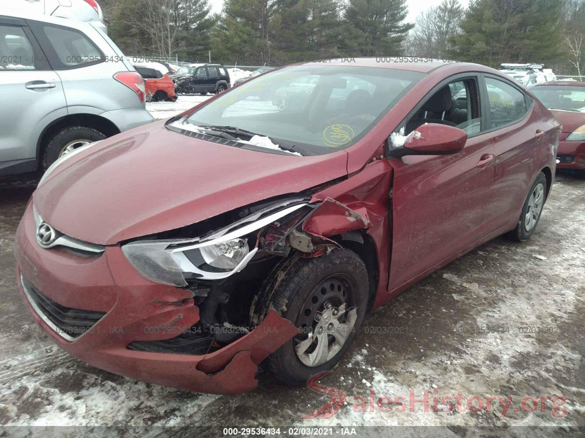 5NPDH4AE1GH793379 2016 HYUNDAI ELANTRA