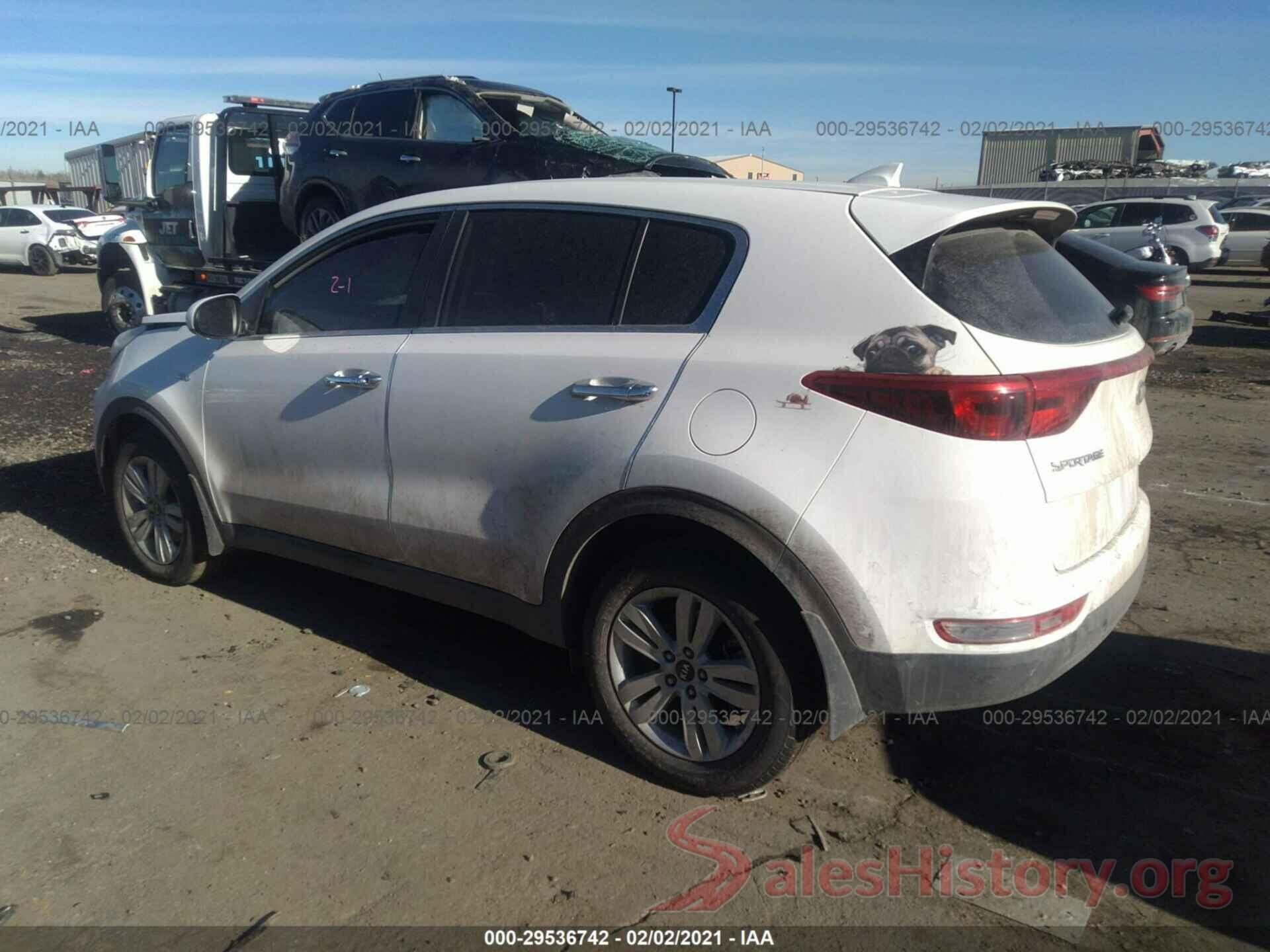 KNDPMCAC5H7111644 2017 KIA SPORTAGE