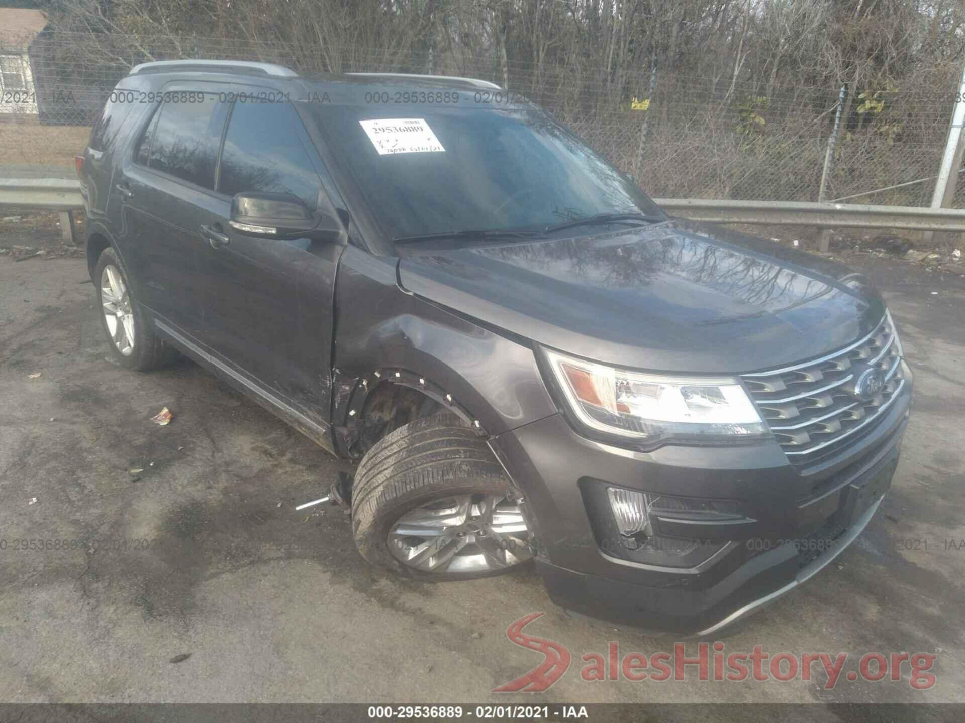 1FM5K8D81GGA09365 2016 FORD EXPLORER