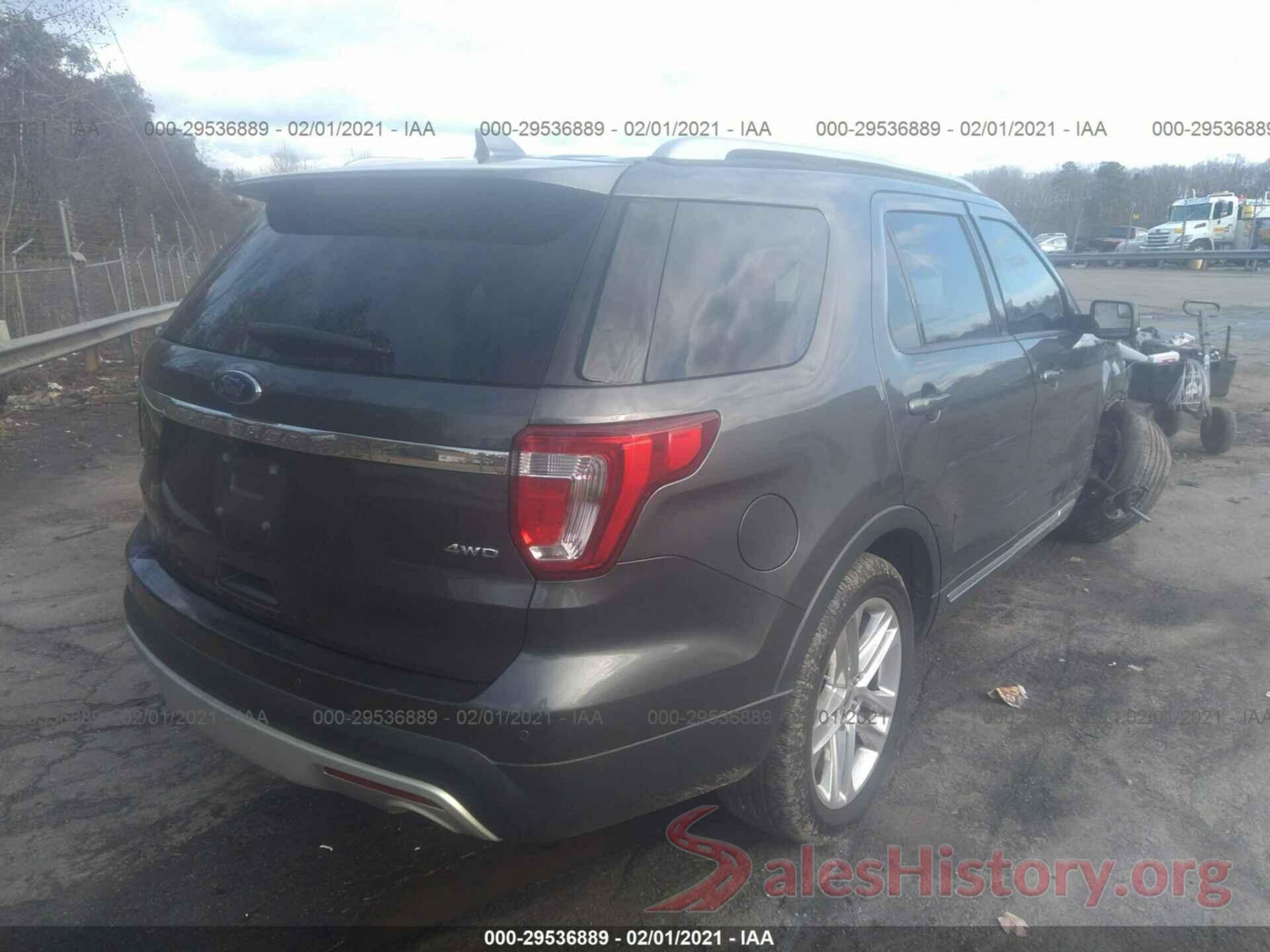 1FM5K8D81GGA09365 2016 FORD EXPLORER