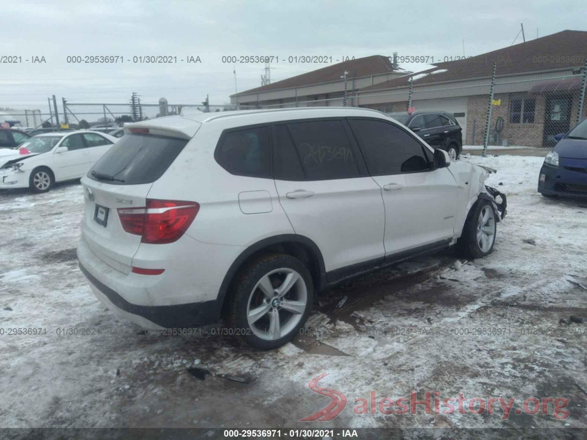 5UXWX9C31H0T19546 2017 BMW X3