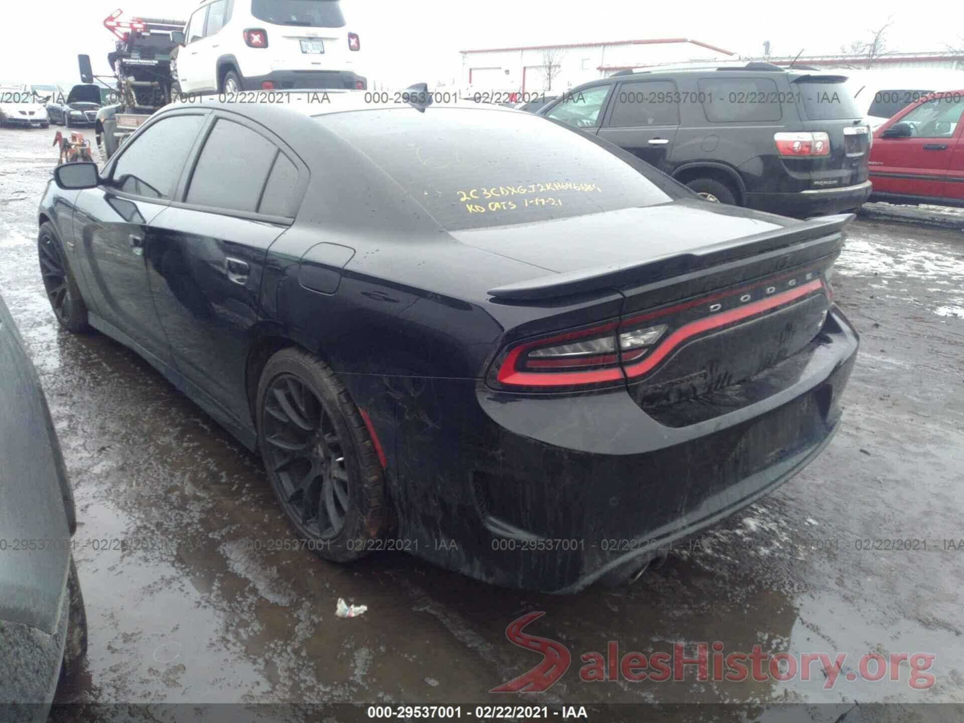 2C3CDXGJ2KH646684 2019 DODGE CHARGER