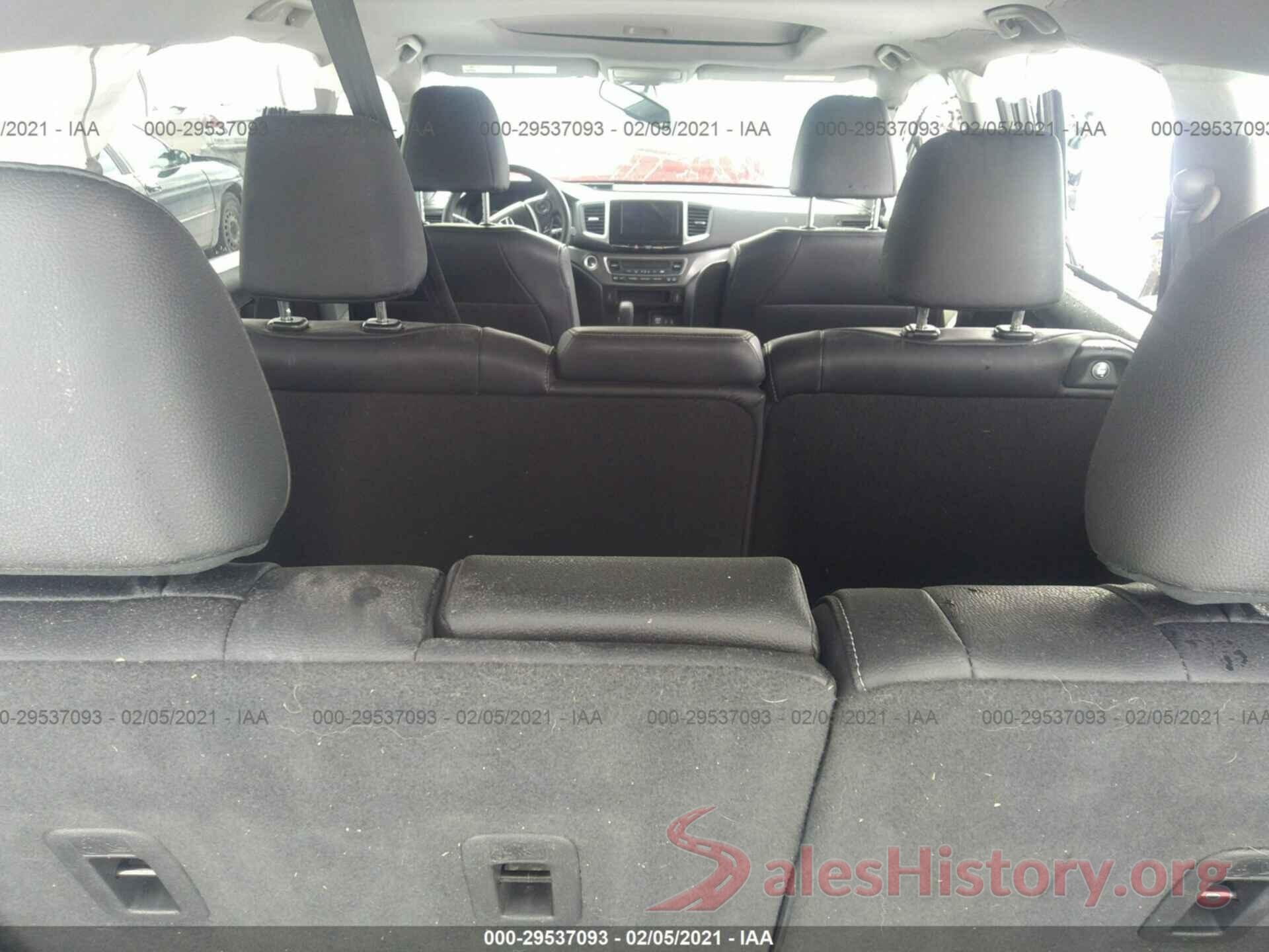 5FNYF6H55JB009655 2018 HONDA PILOT