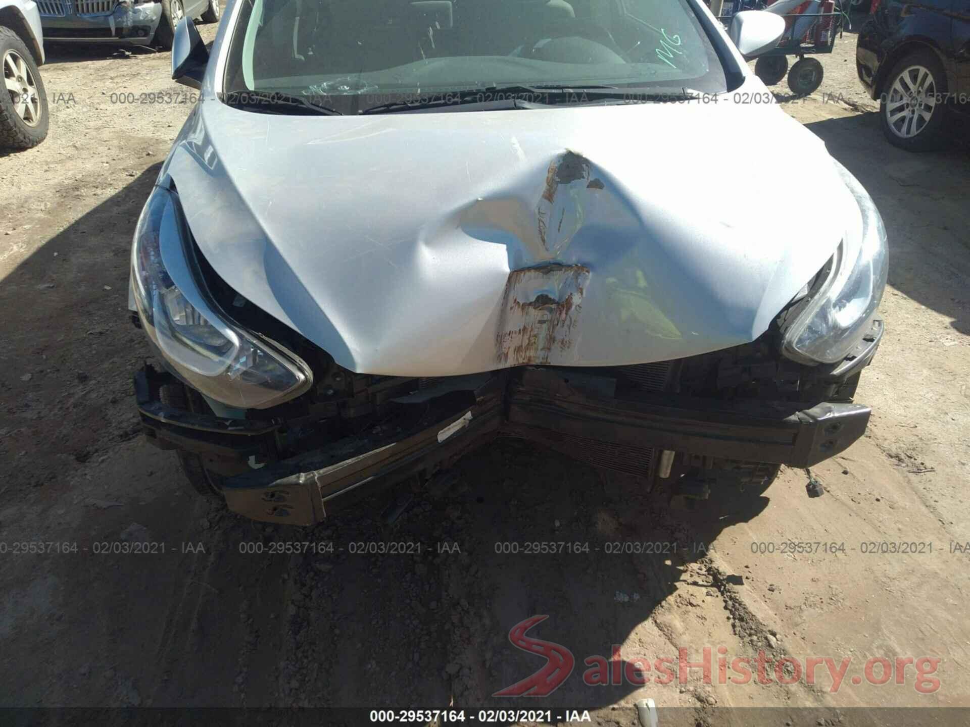 5NPDH4AE2GH654507 2016 HYUNDAI ELANTRA