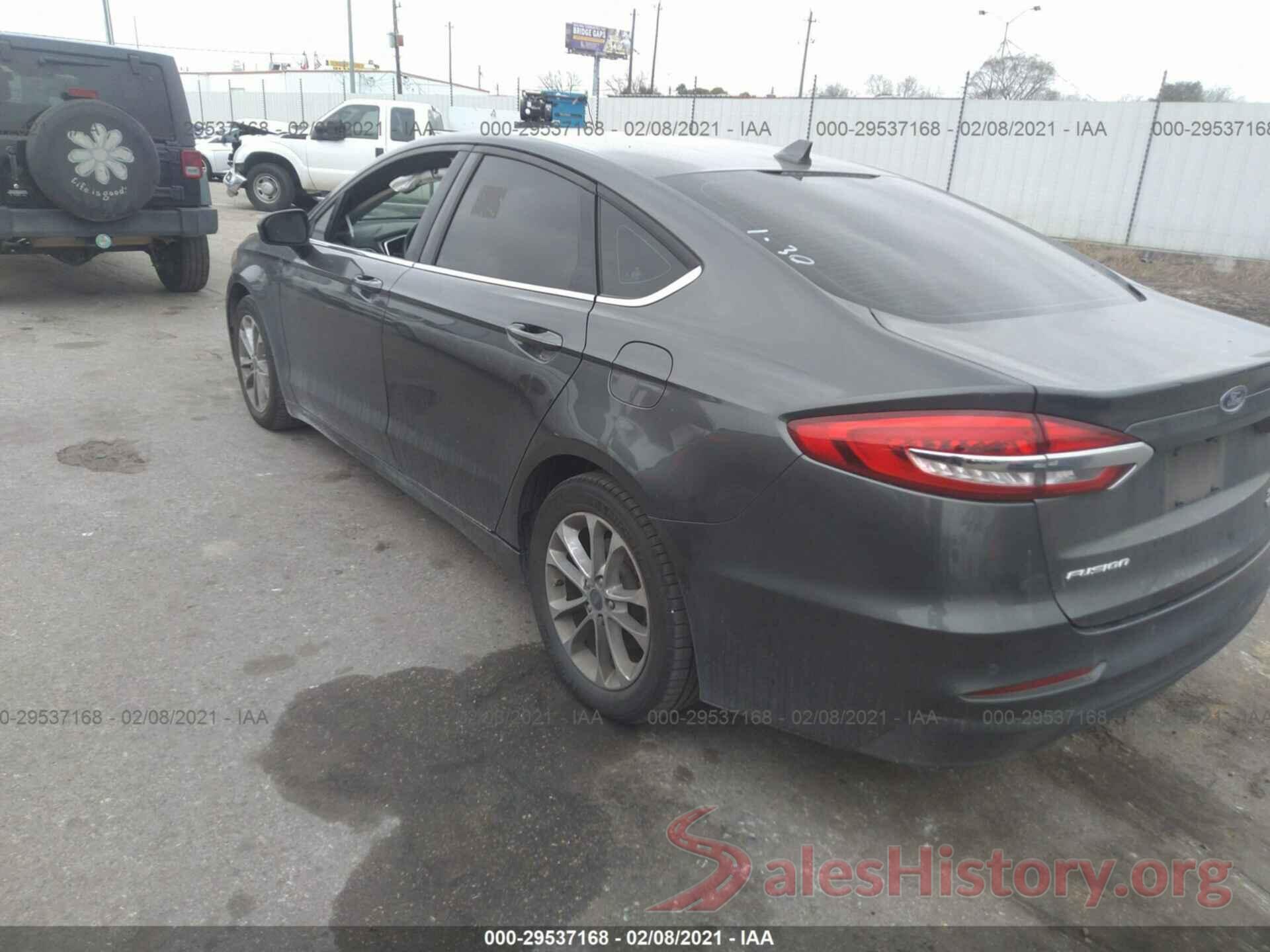 3FA6P0HD8LR168170 2020 FORD FUSION