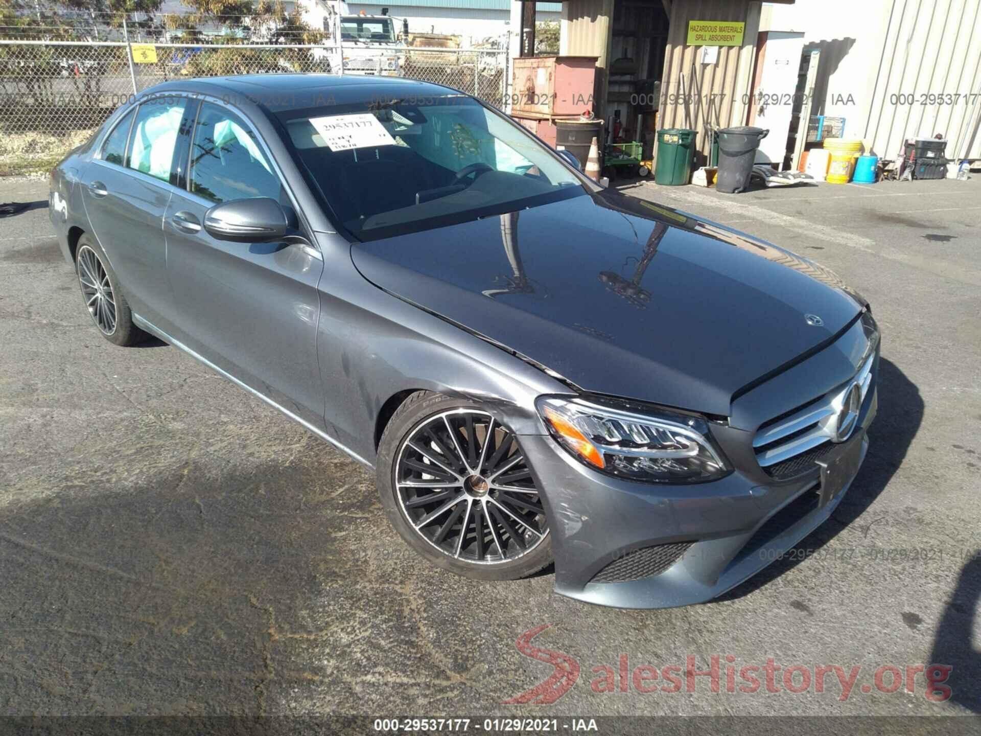 55SWF8DB1KU302631 2019 MERCEDES-BENZ C-CLASS