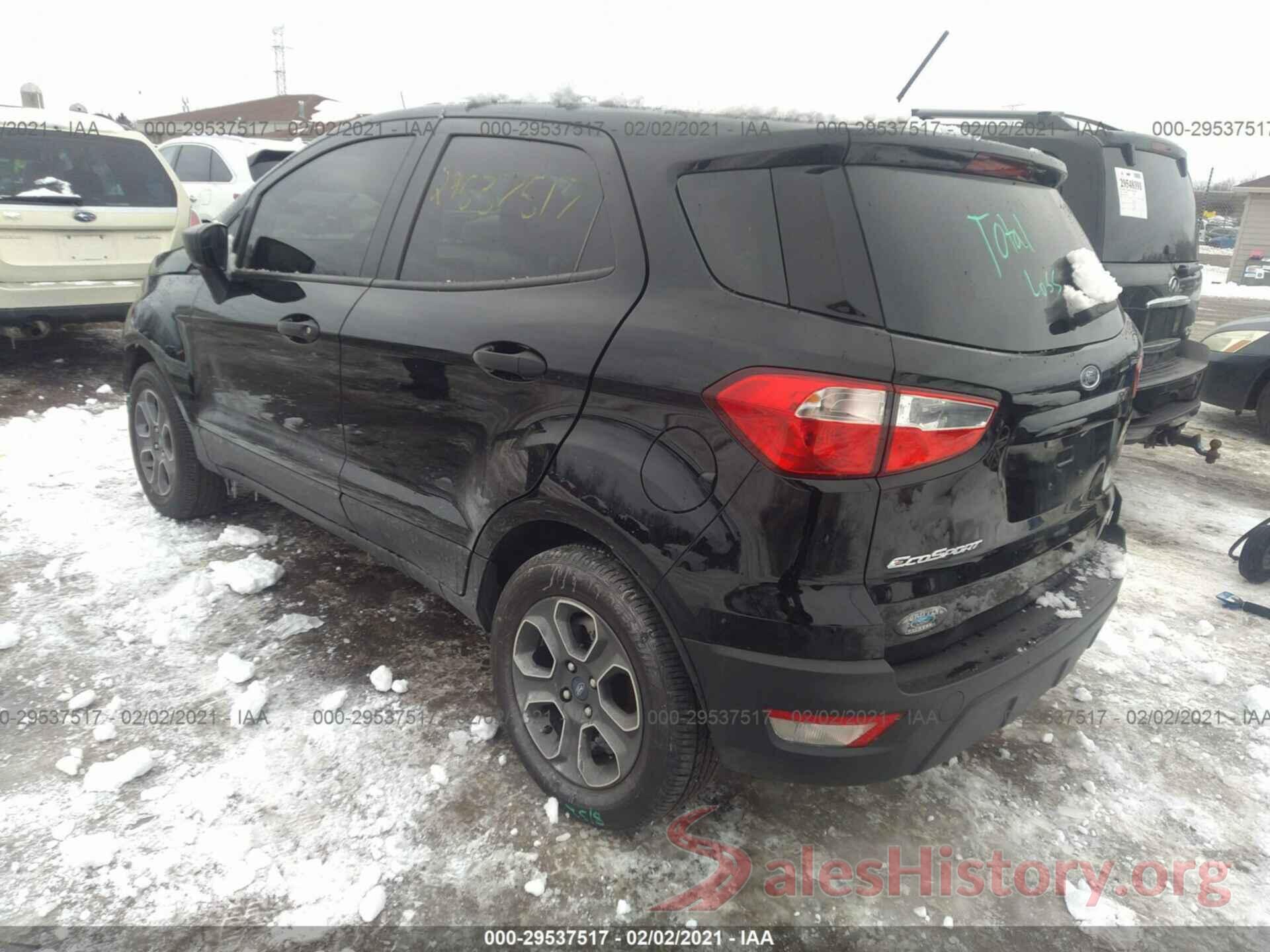 MAJ3S2FE4KC276680 2019 FORD ECOSPORT