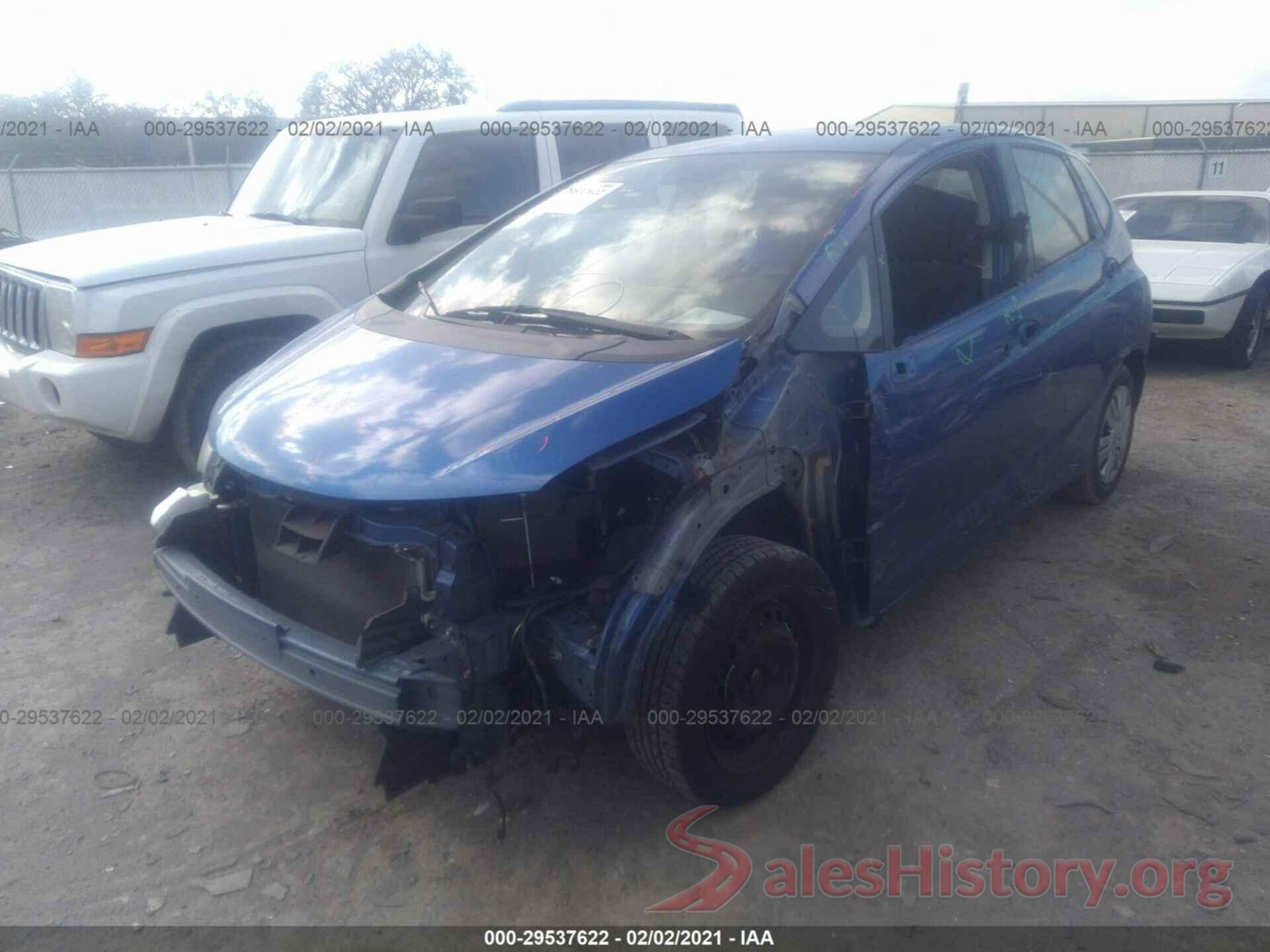 JHMGK5H5XGX006801 2016 HONDA FIT