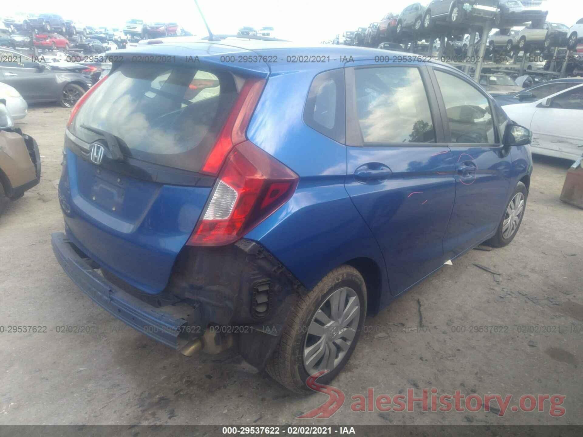 JHMGK5H5XGX006801 2016 HONDA FIT