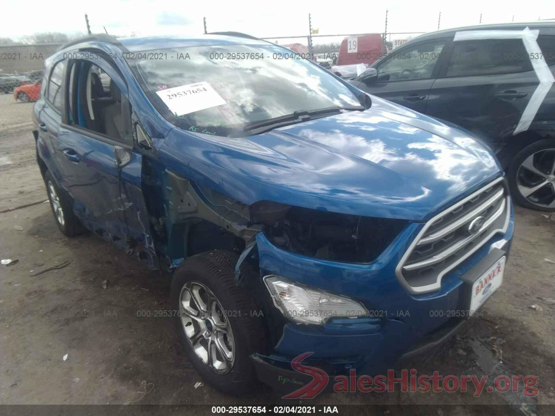 MAJ3S2GE4LC352091 2020 FORD ECOSPORT