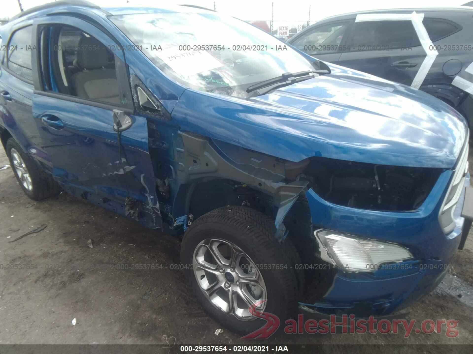 MAJ3S2GE4LC352091 2020 FORD ECOSPORT