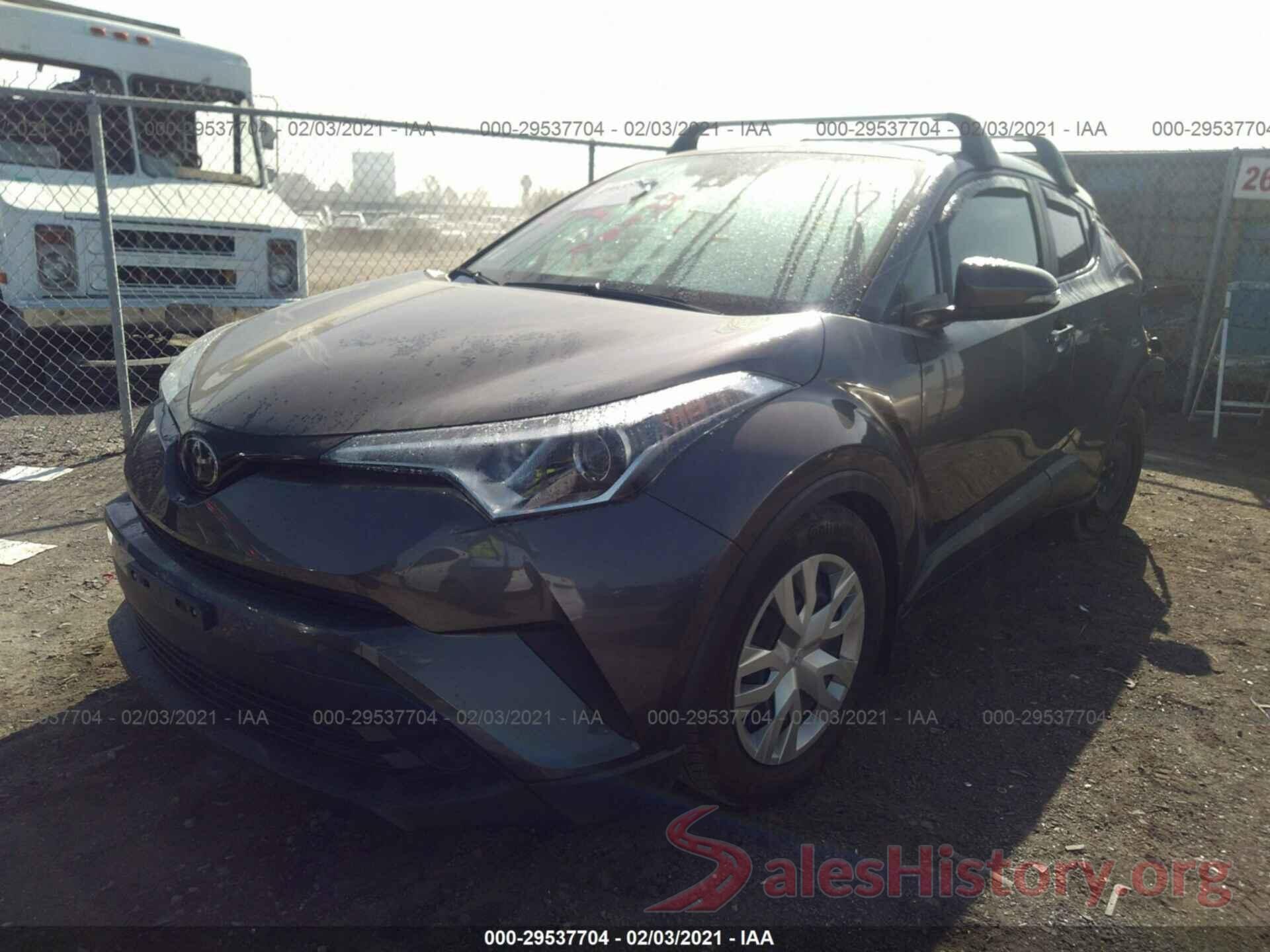 JTNKHMBXXK1043692 2019 TOYOTA C-HR