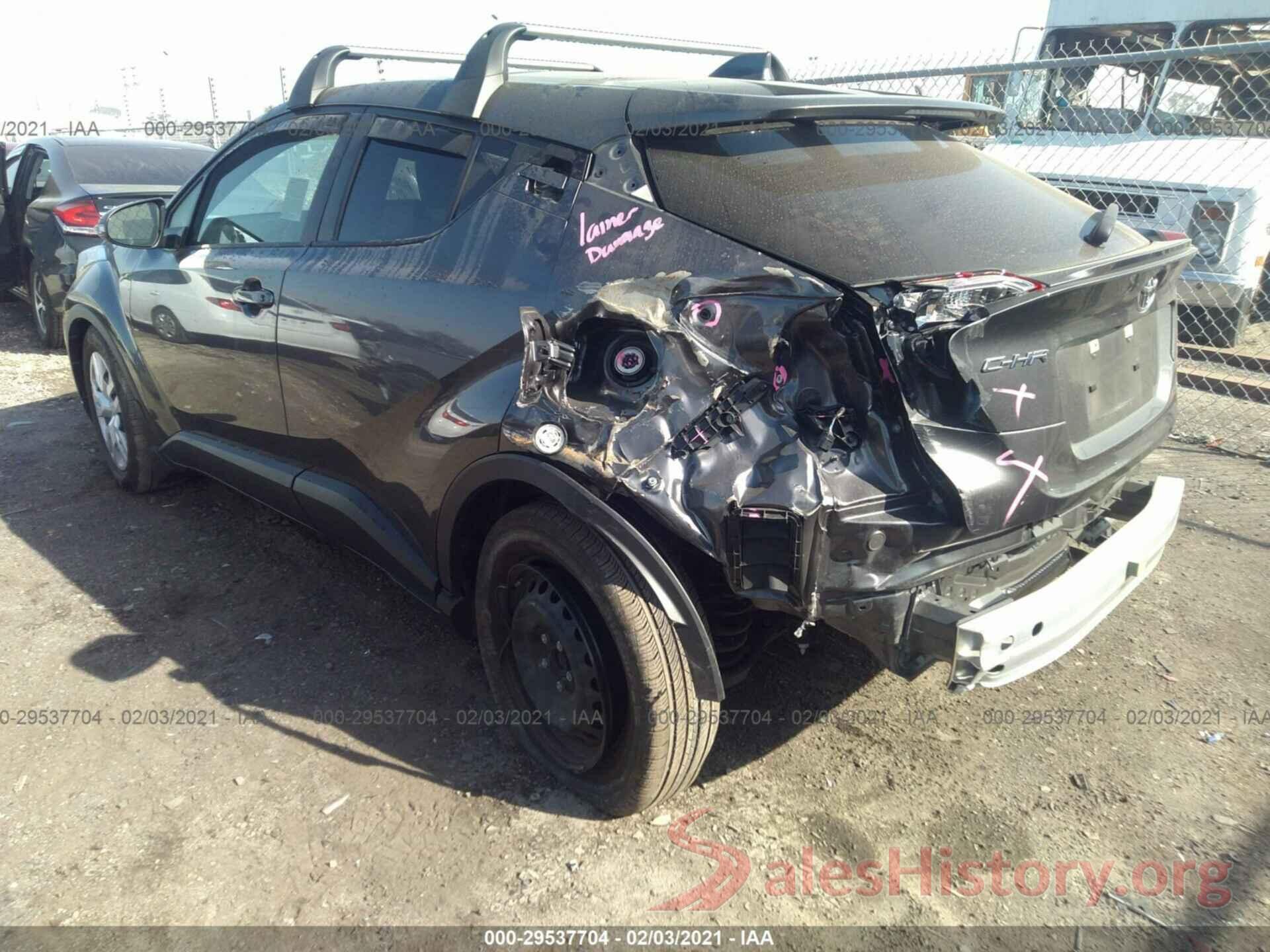 JTNKHMBXXK1043692 2019 TOYOTA C-HR