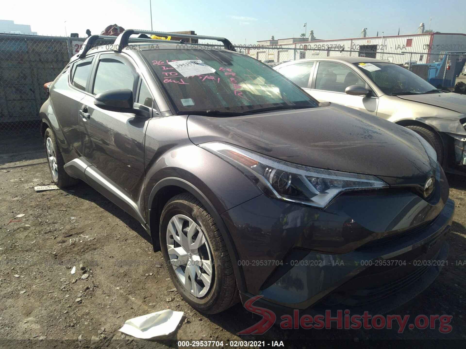 JTNKHMBXXK1043692 2019 TOYOTA C-HR