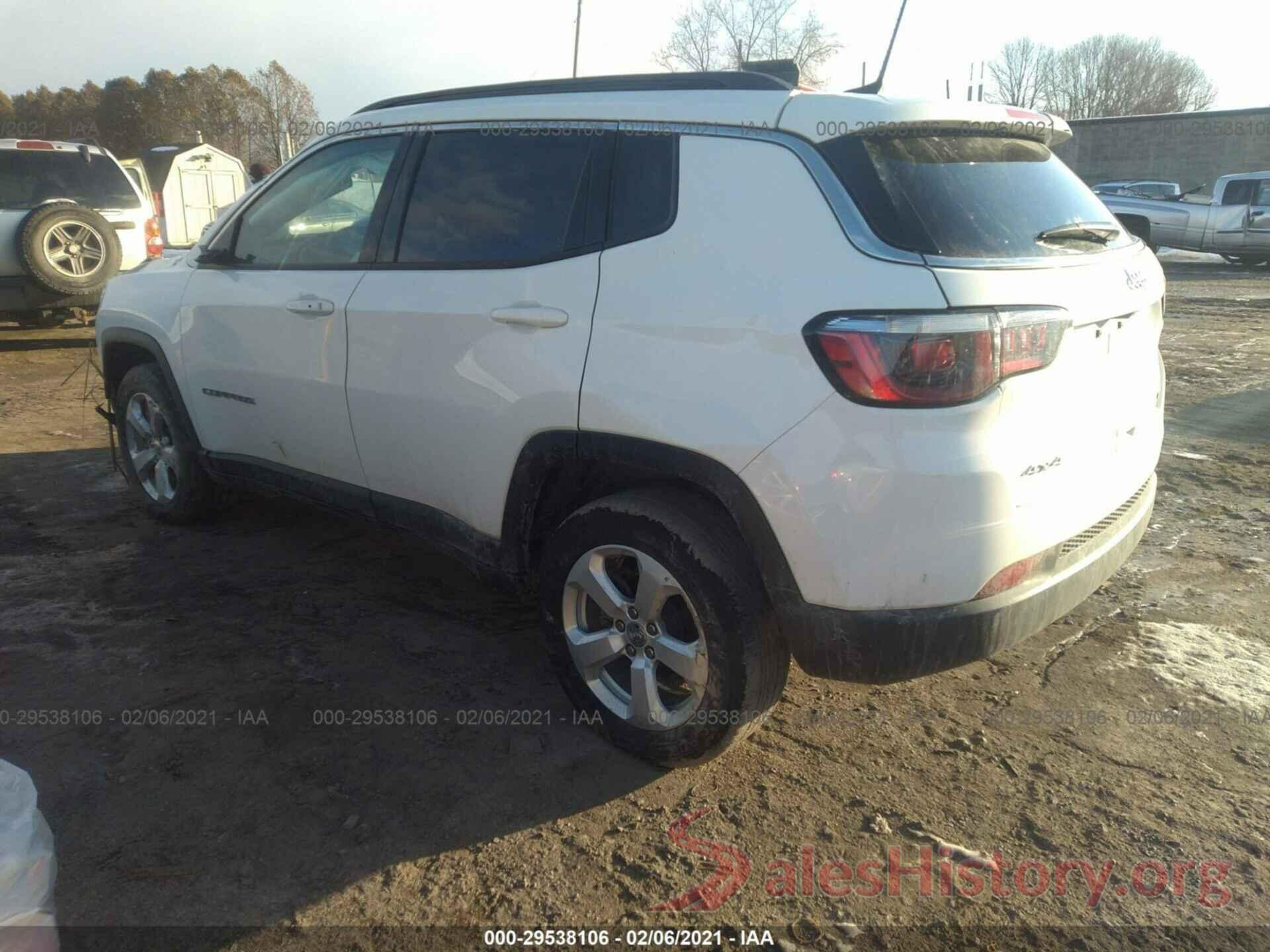 3C4NJDBB0KT683543 2019 JEEP COMPASS