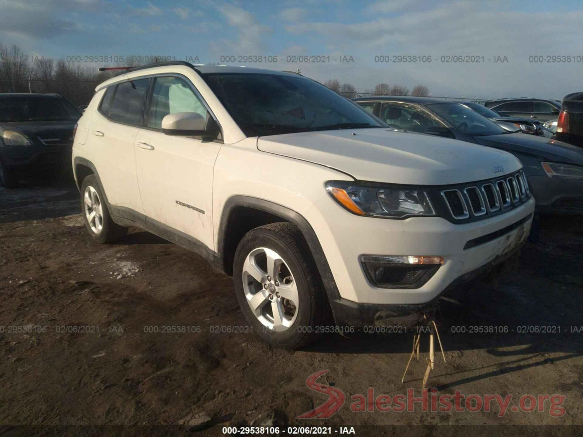 3C4NJDBB0KT683543 2019 JEEP COMPASS