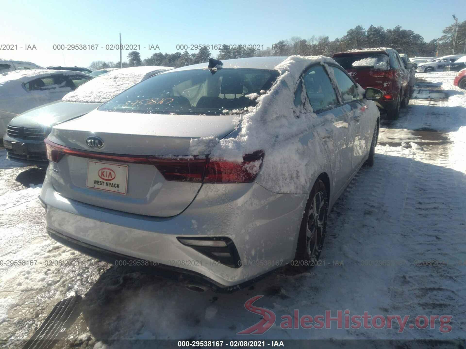 3KPF24AD3LE151052 2020 KIA FORTE