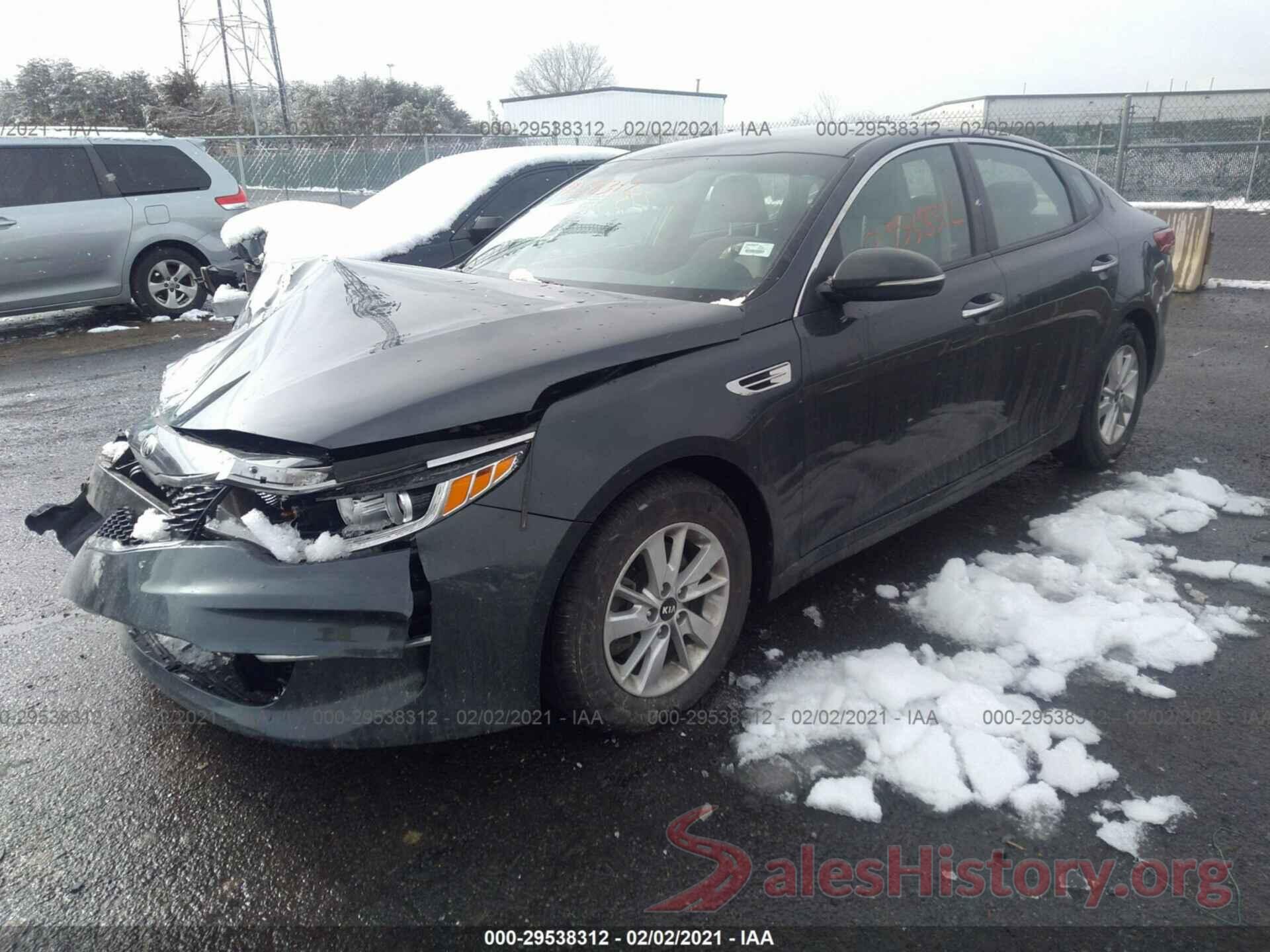 KNAGT4L3XG5084034 2016 KIA OPTIMA