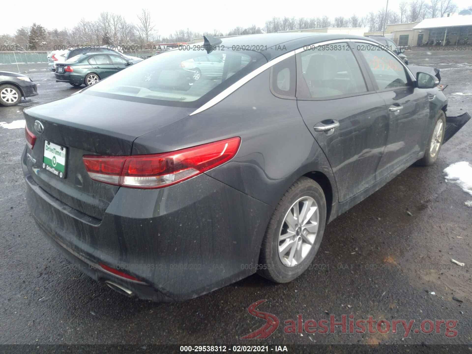 KNAGT4L3XG5084034 2016 KIA OPTIMA