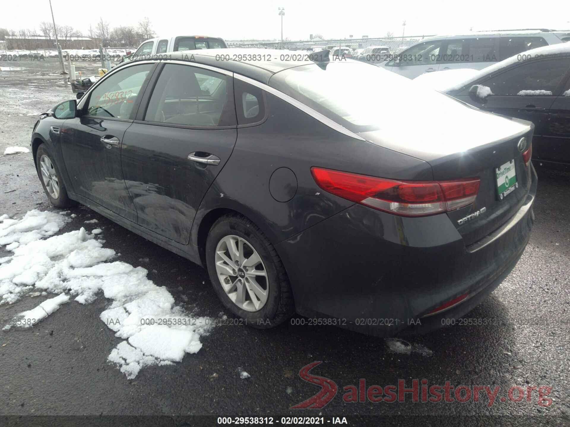 KNAGT4L3XG5084034 2016 KIA OPTIMA